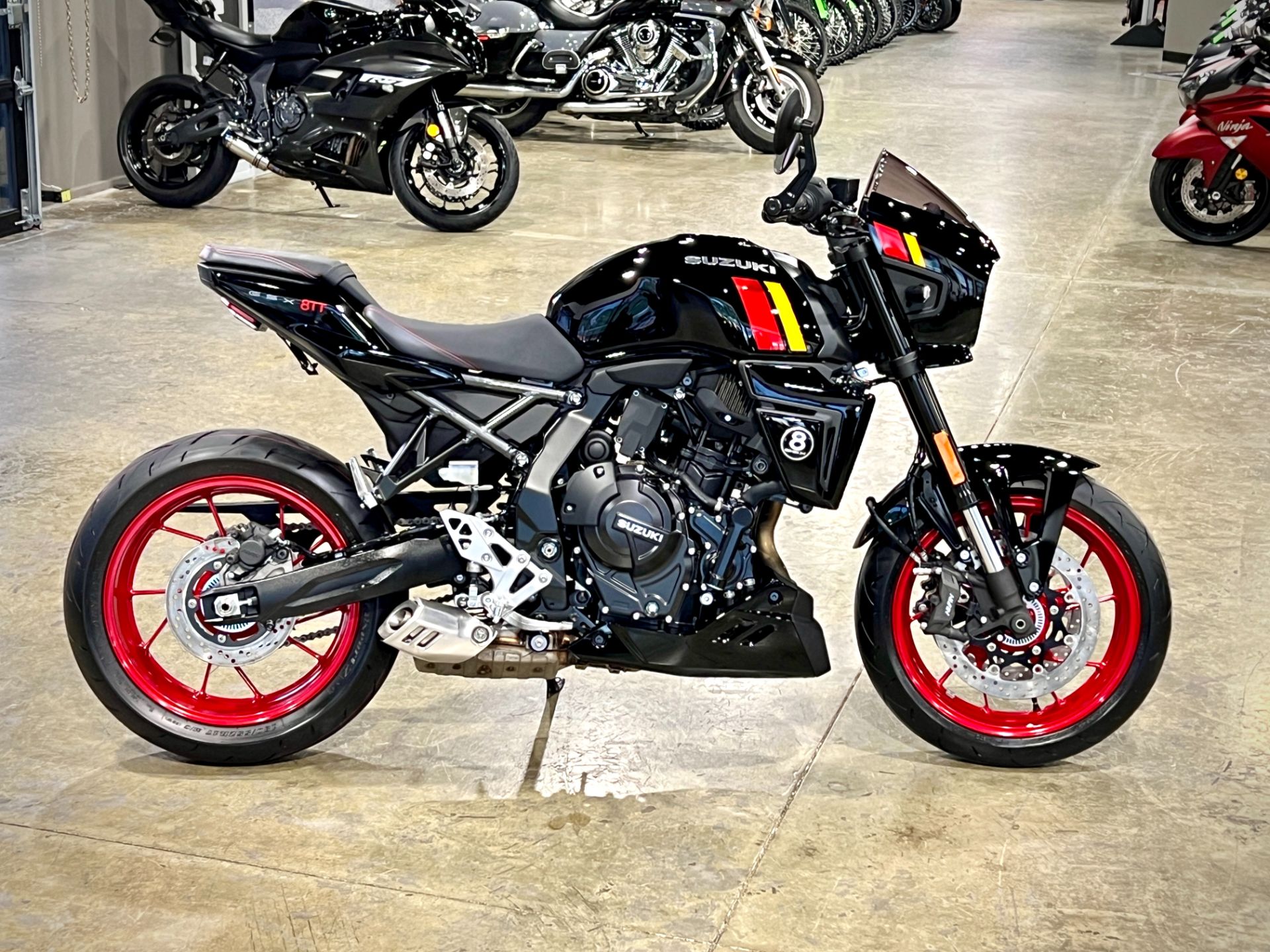 New 2026 Suzuki GSX-8TT | Motorcycles in Plano TX | 100116 Glass Sparkle  Black