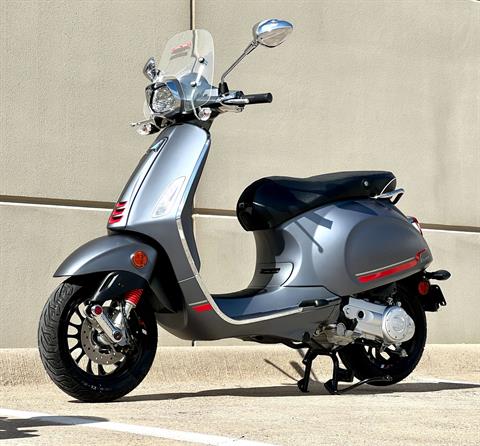 Used 2023 Vespa Sprint 50 S Scooters in Plano TX 202869 Grigio