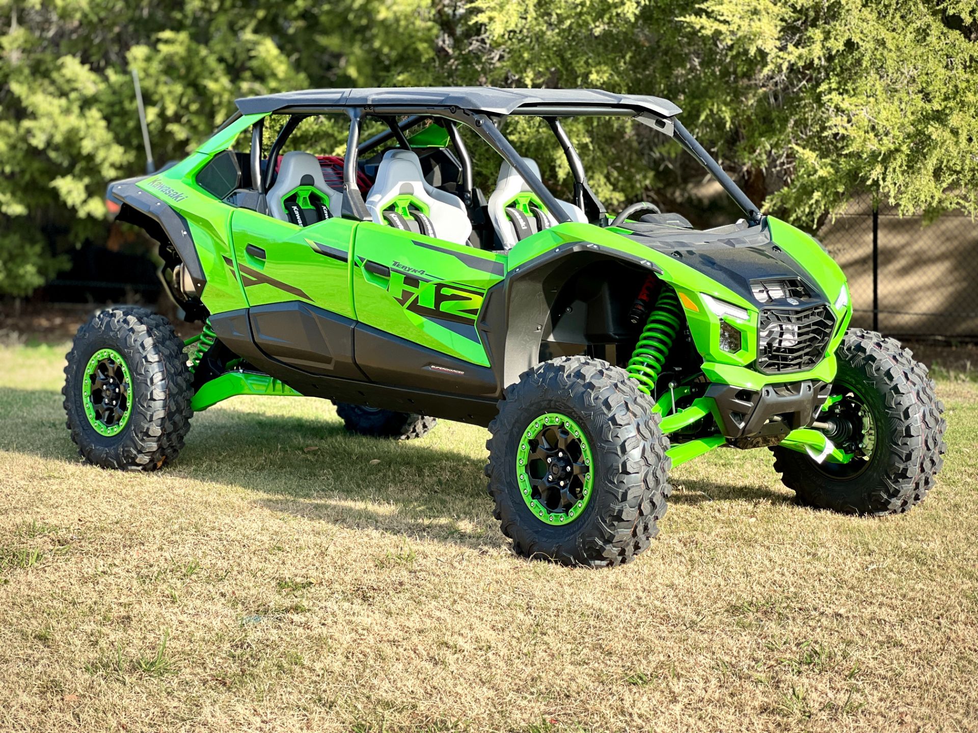 New 2026 Kawasaki Teryx4 H2 Deluxe eS | Utility Vehicles in Plano