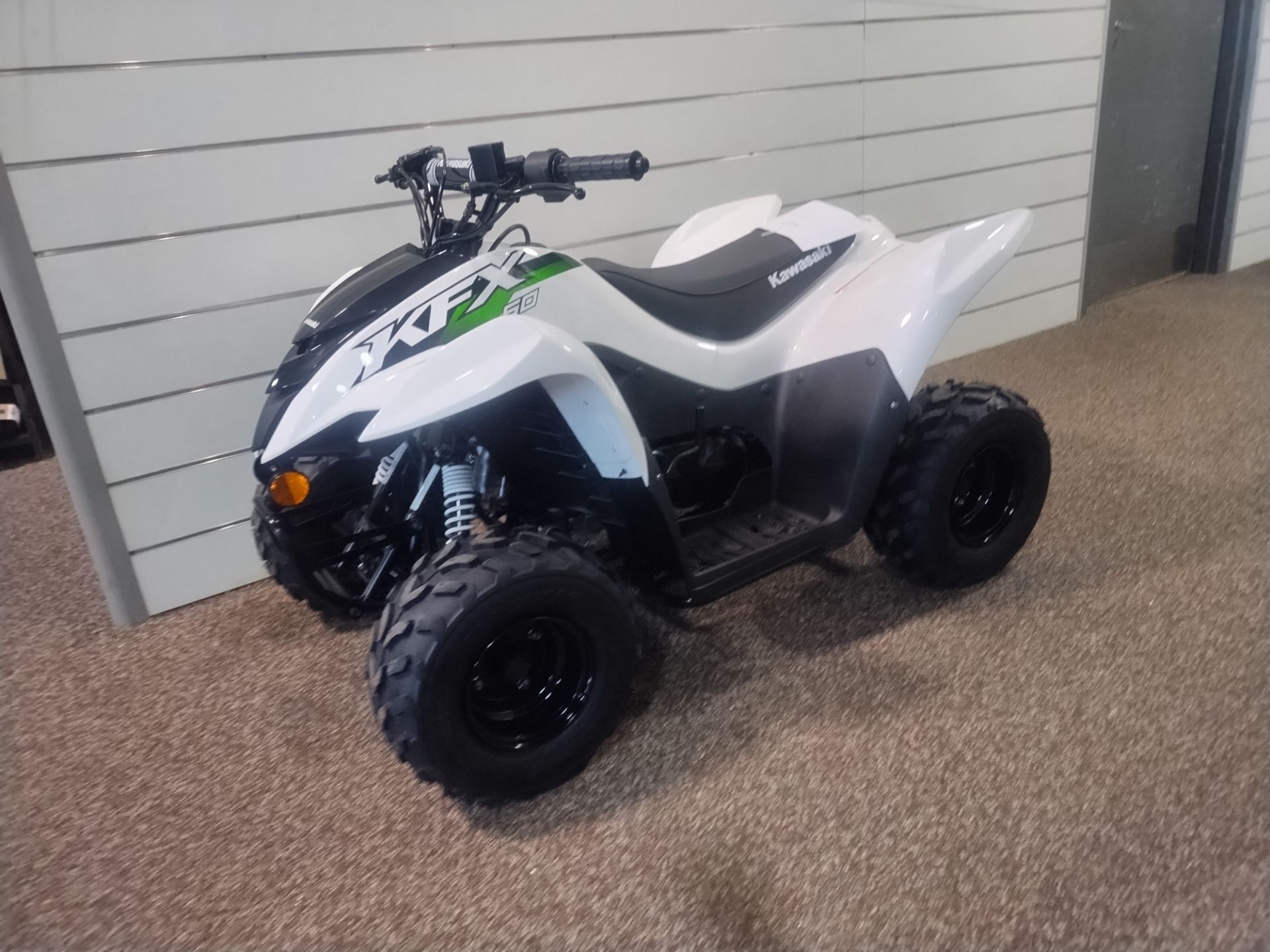 New 2026 Kawasaki KFX®50 | ATVs in Bear DE | L01317 Bright White