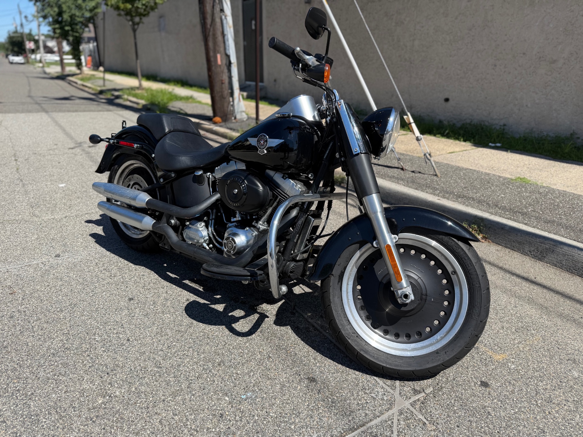 Chrome Harley Davidson Fatboy Lo Used 2011 Harley-Davidson Softail