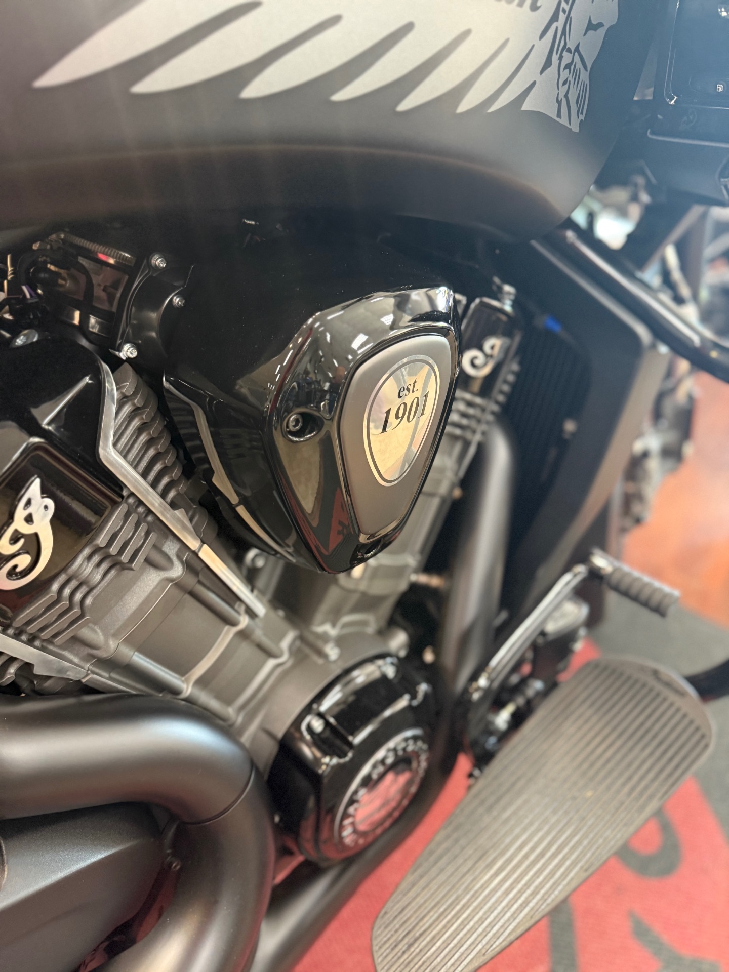 New 2025 Indian Motorcycle Challenger® Dark Horse® Motorcycles in