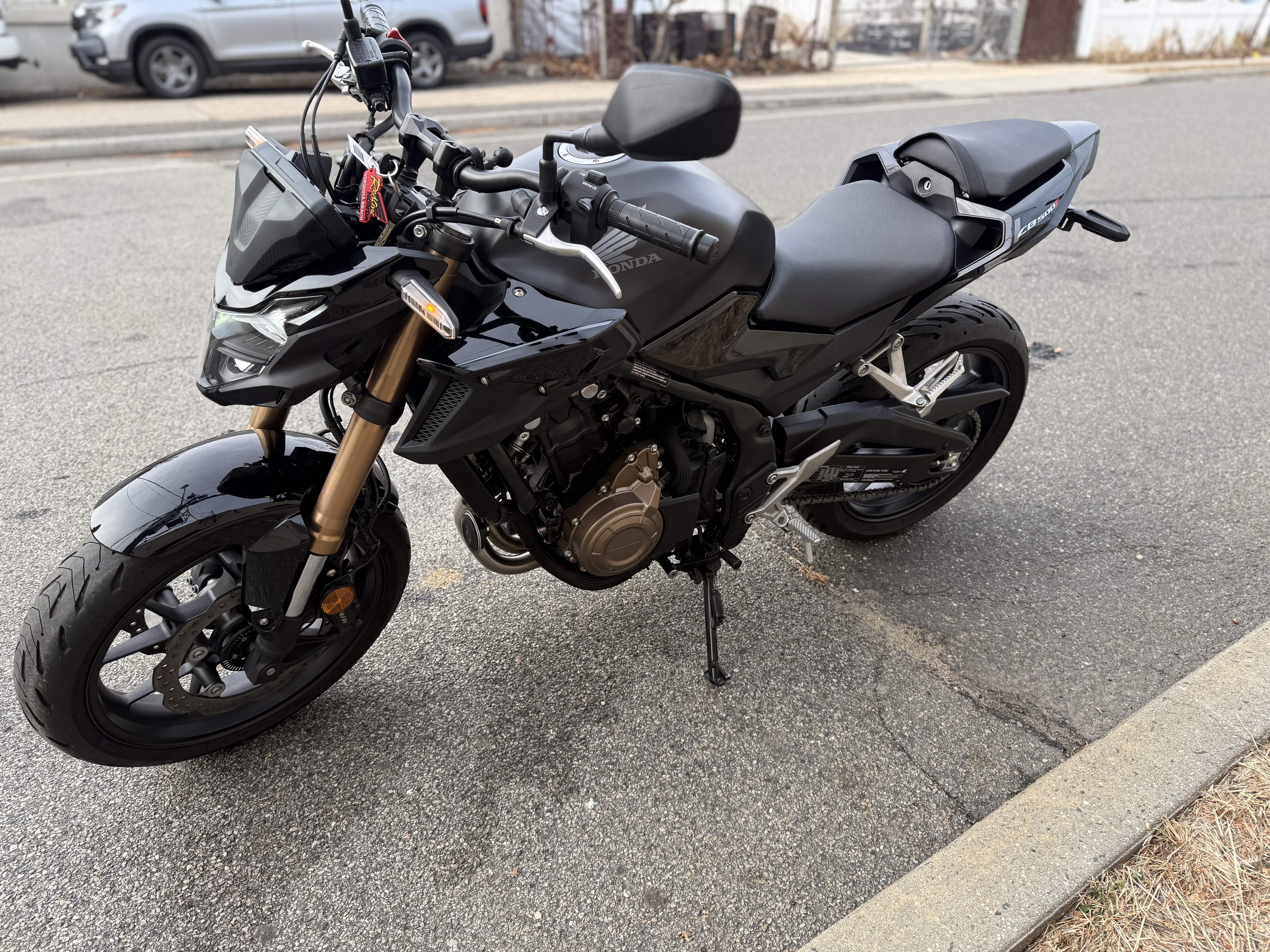 Used 2022 Honda CB500F ABS Motorcycles in Mineola, NY | Stock