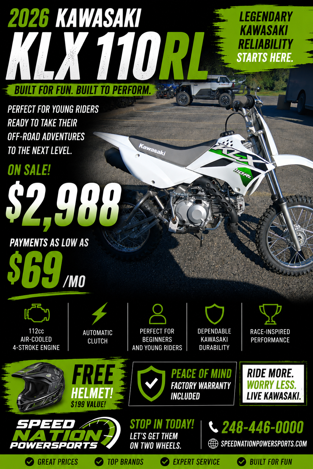 2026 KLX®110R L