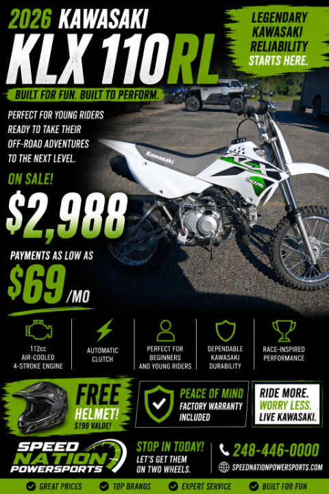 2026 Kawasaki KLX110R L
