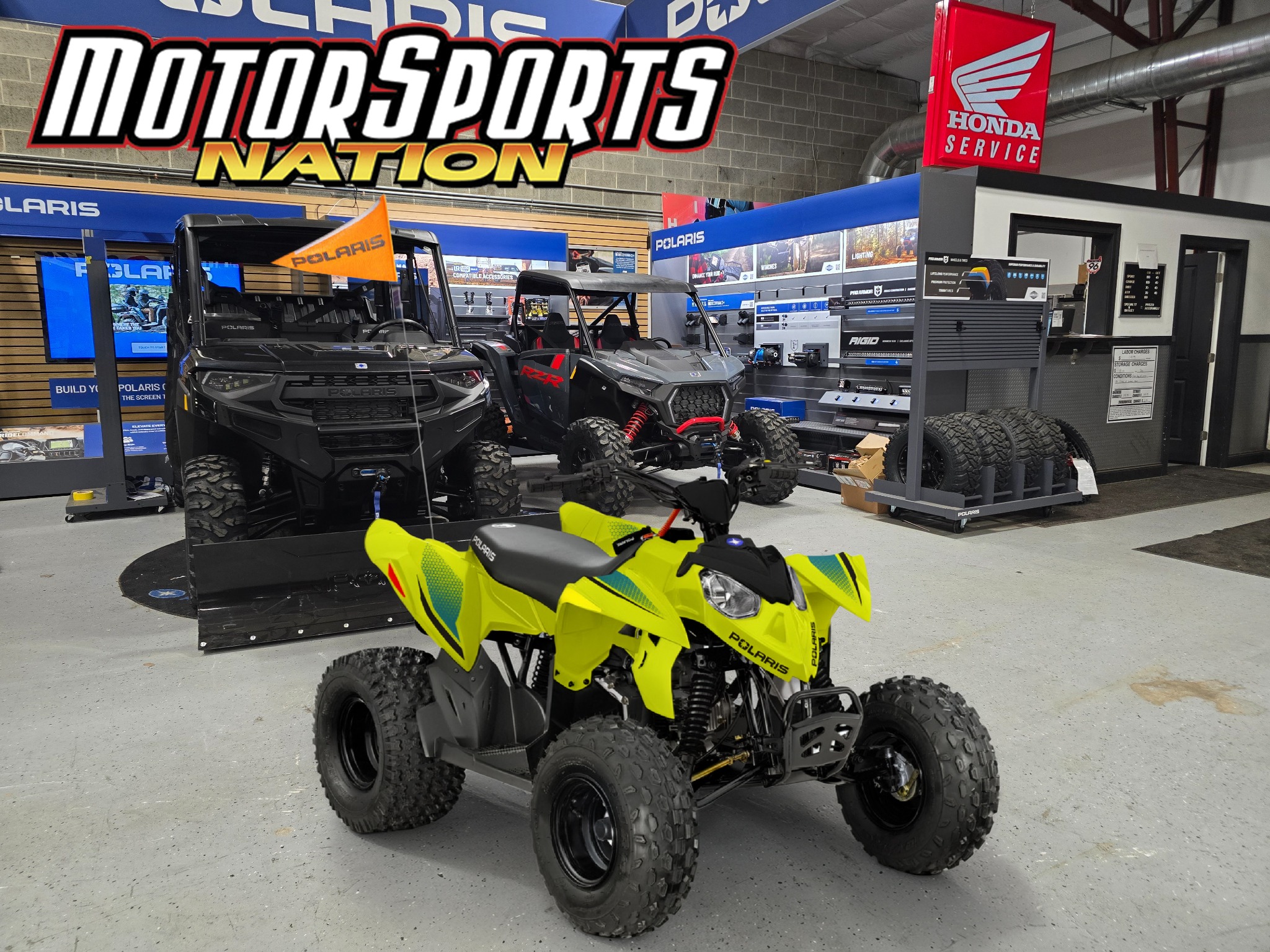 2027 Polaris Outlaw 110 EFI 1