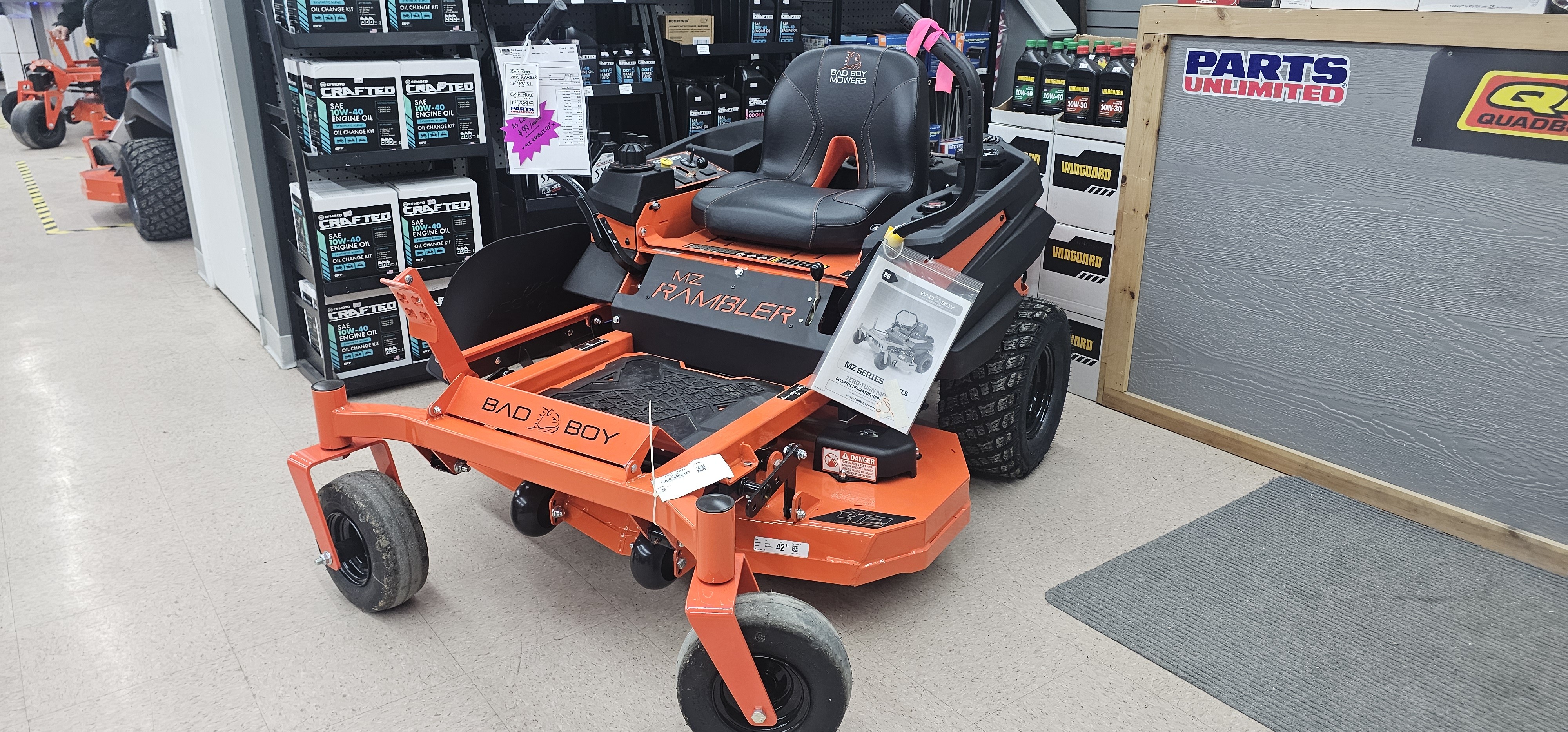 bad_msshop New Bad Boy Mowers MZ Rambler 42 in. Kawasaki FR651V 21.5 hp
