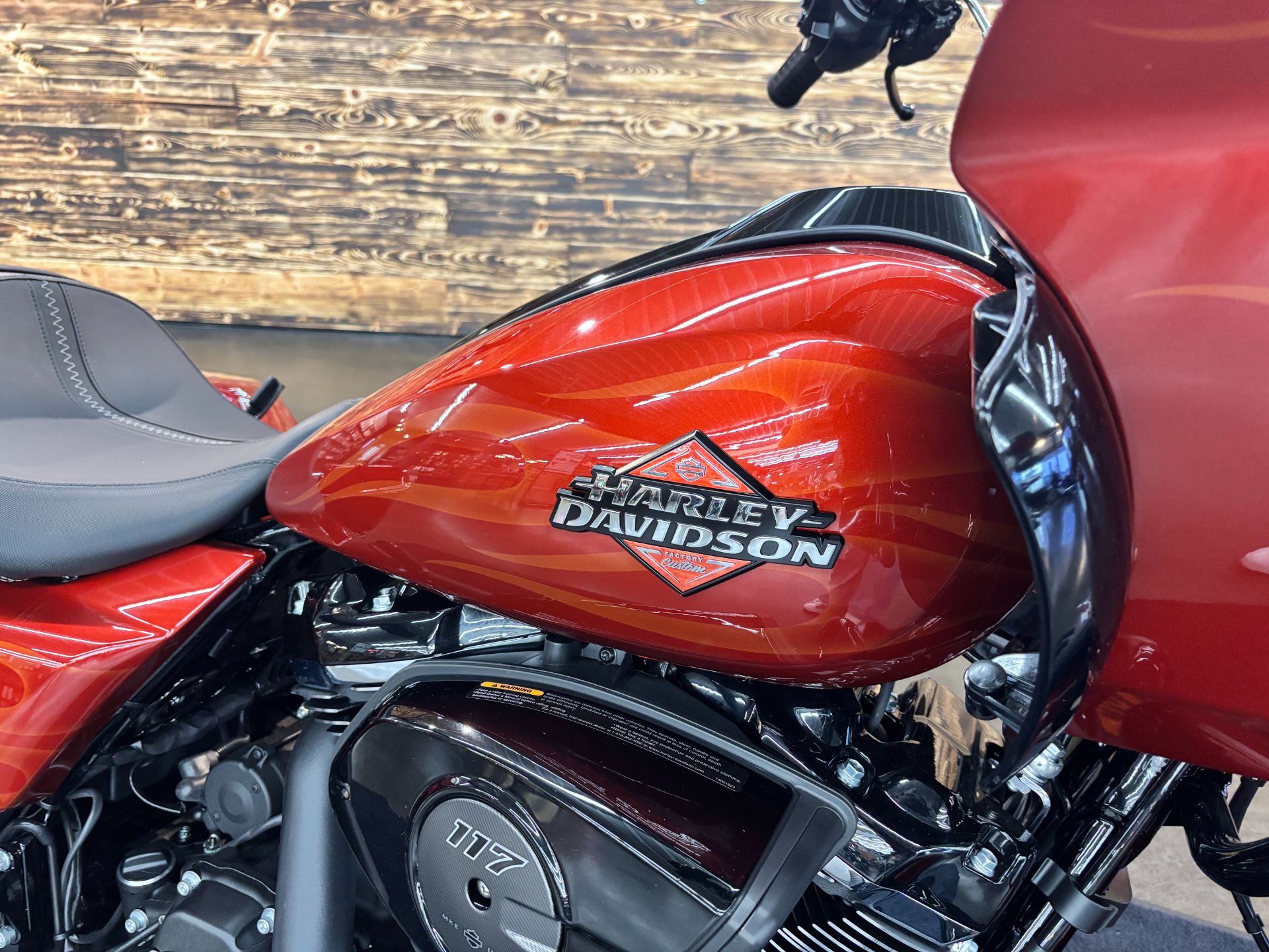 New 2025 Harley-Davidson Road Glide® Whiskey Firestorm (Black
