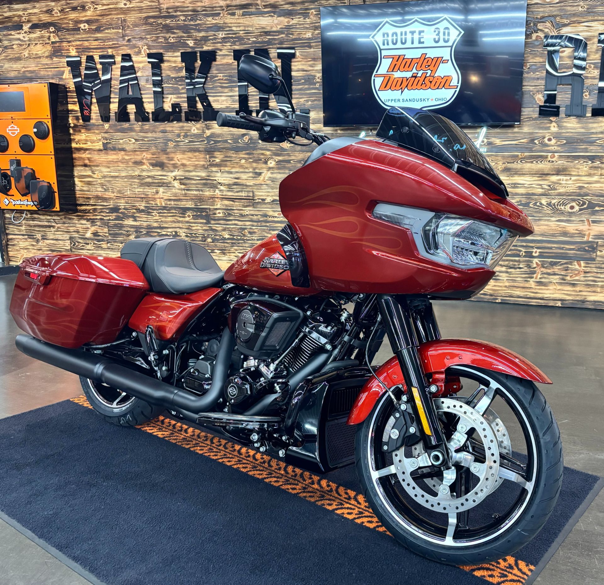 New 2025 Harley-Davidson Road Glide® Whiskey Firestorm (Black