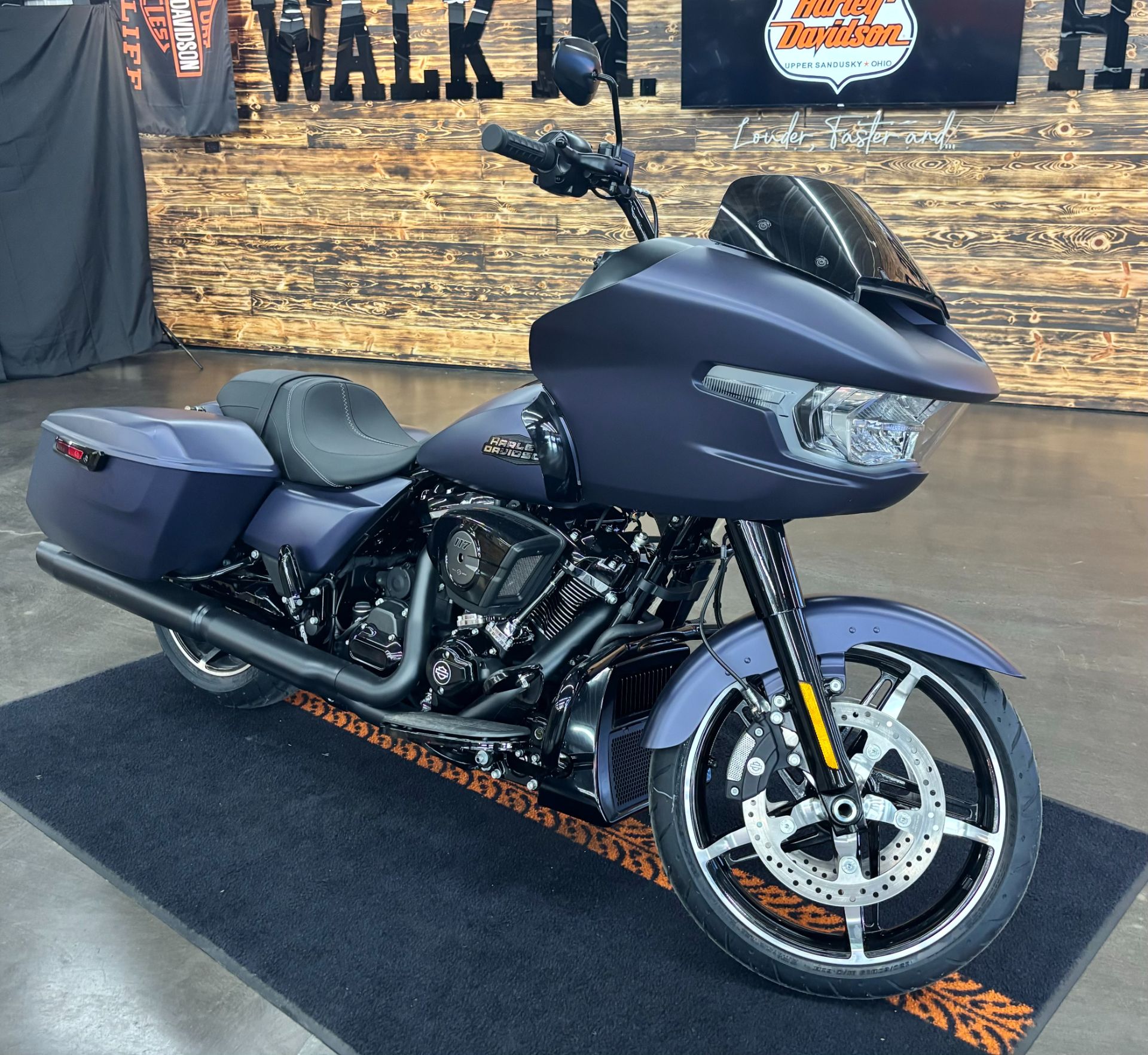 New 2025 Harley-Davidson Road Glide® Purple Abyss Denim (Black