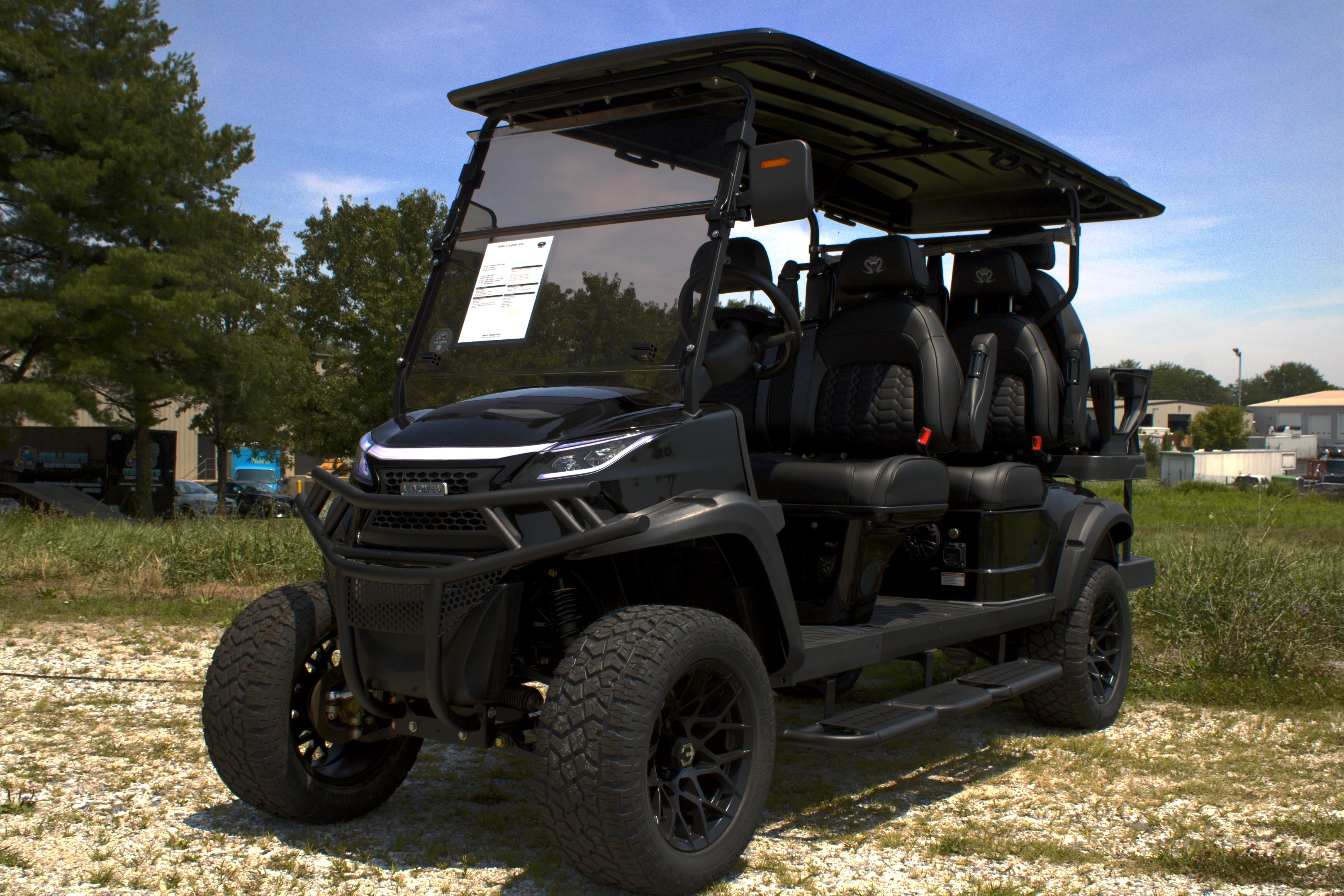 2026 Venom EV 6 Seater Strike | Golf Carts for Sale, Sykesville MD