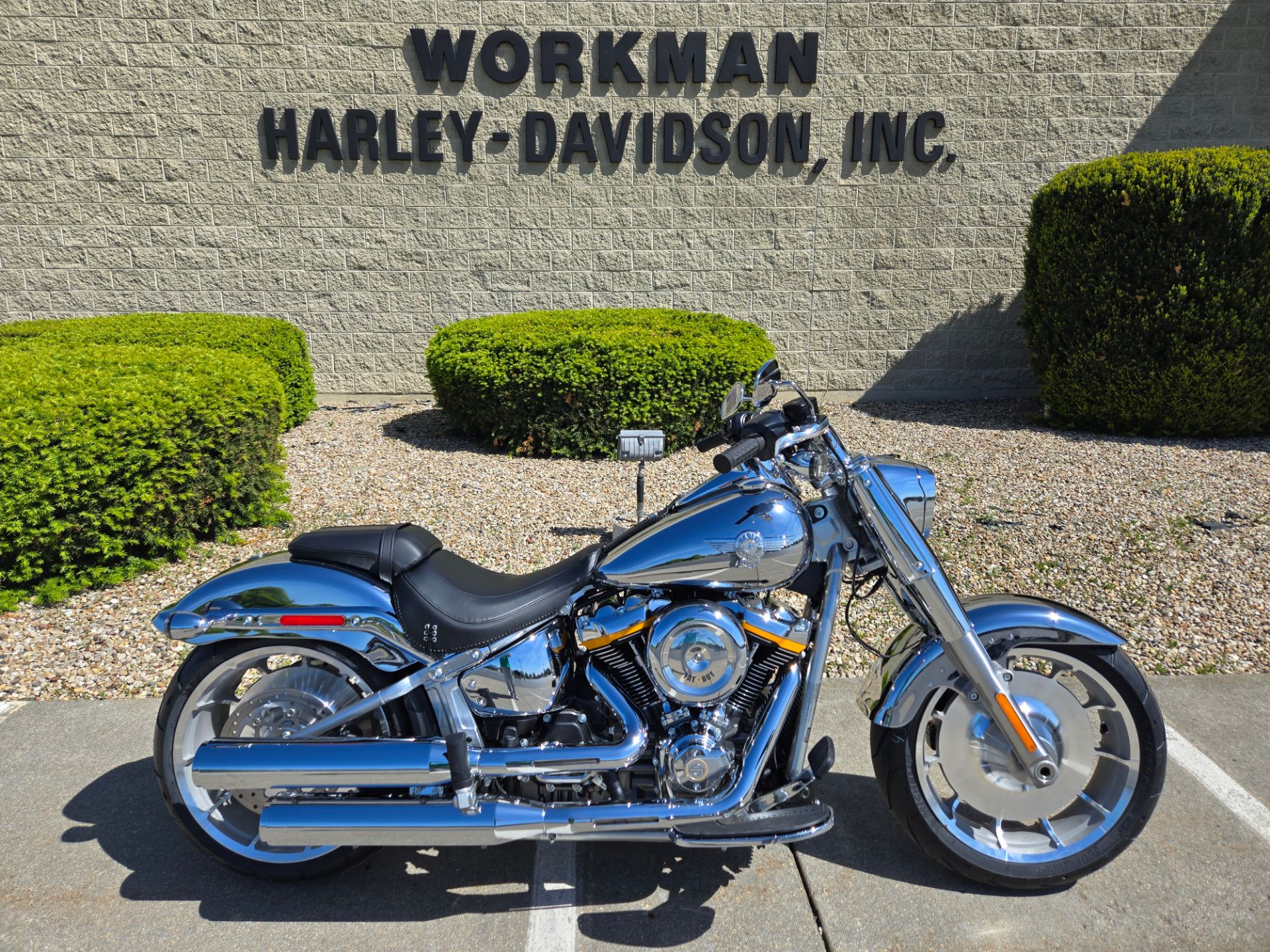 2025 Harley-Davidson Fat Boy® Gray Ghost in Rock Falls, Illinois - Photo 1
