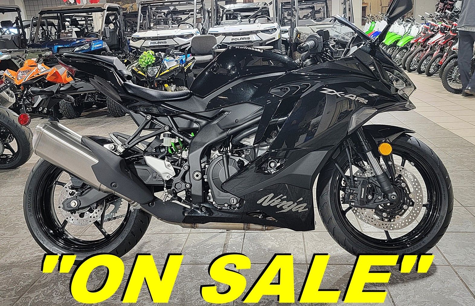 New 2025 Kawasaki Ninja ZX-4R ABS powersports in Salinas, CA