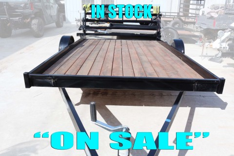 2025 Zieman F-712 Flatbed Wood Deck Trailer — photo 1 of 4