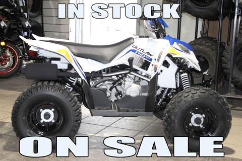 2025 Polaris Outlaw 110 EFI — photo 1 of 28
