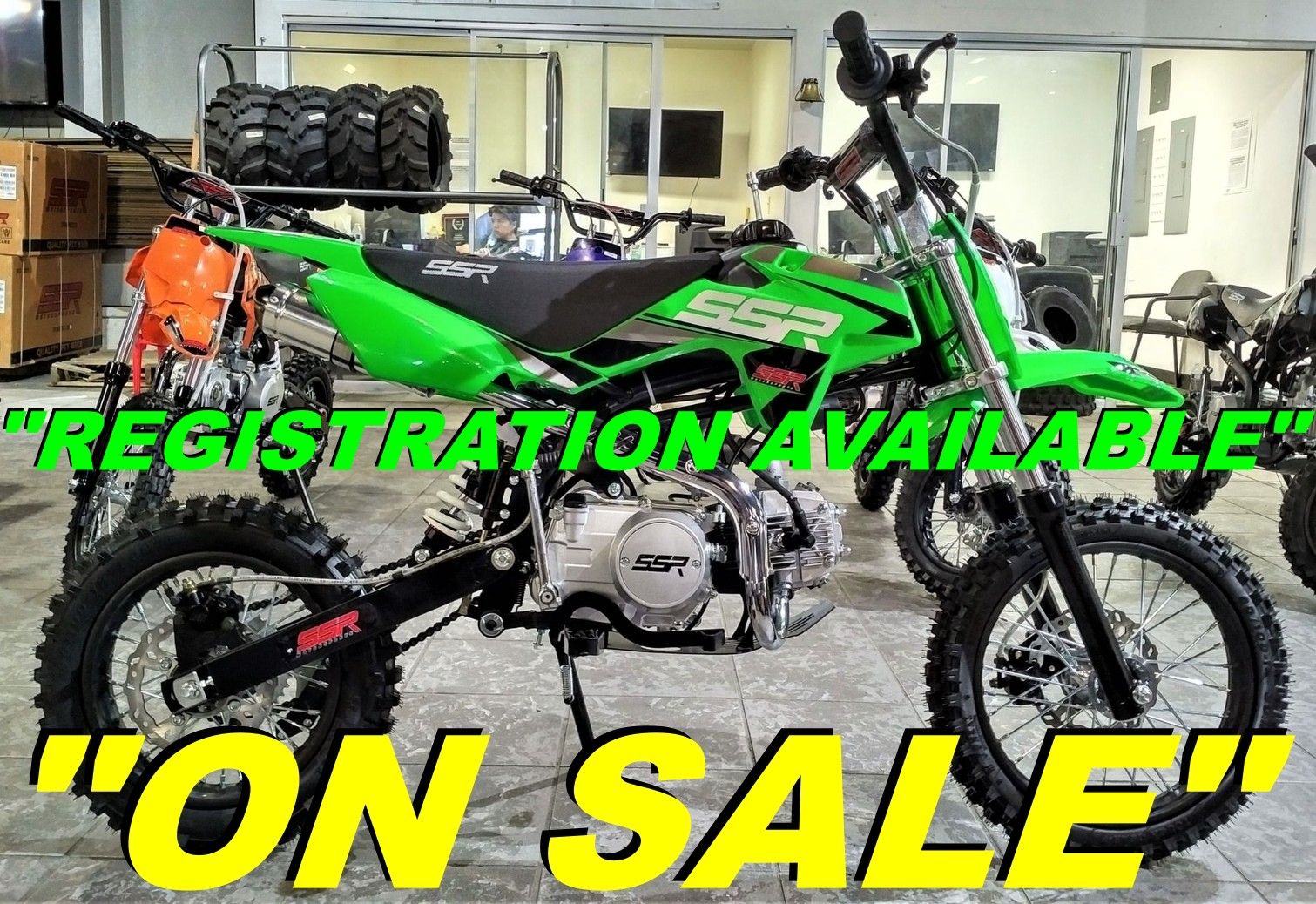 New 2022 SSR Motorsports SR125 powersports in Salinas, CA Stock