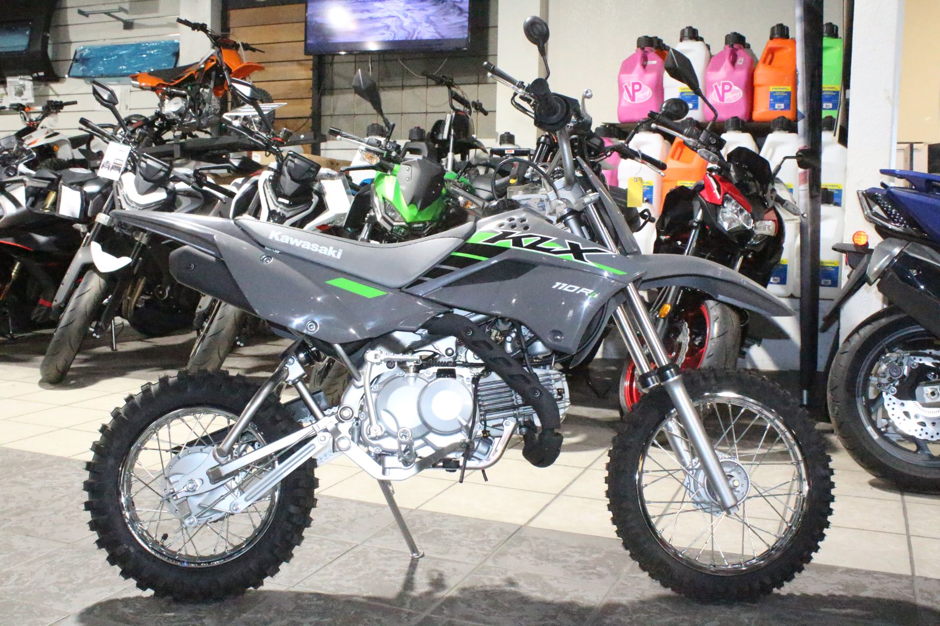 New 2025 Kawasaki KLX 110R L powersports in Salinas, CA Stock