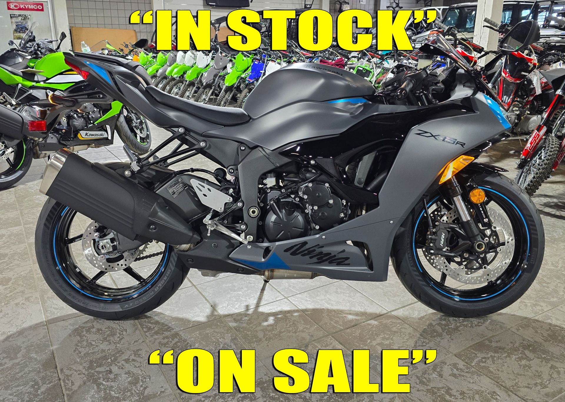 New 2025 Kawasaki Ninja ZX-6R powersports in Salinas, CA