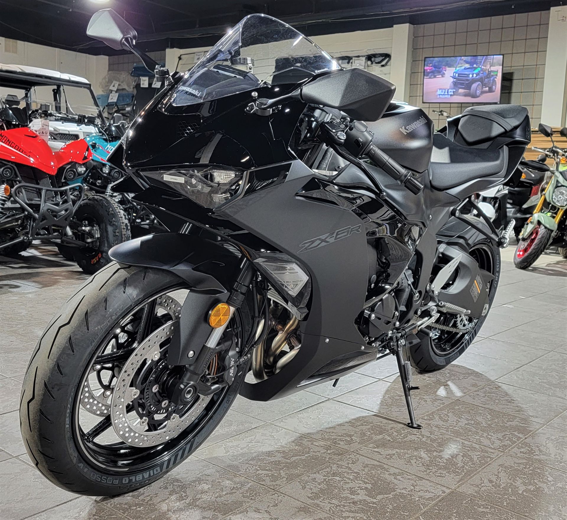 New 2024 Kawasaki Ninja ZX-6R powersports in Salinas, CA | Stock