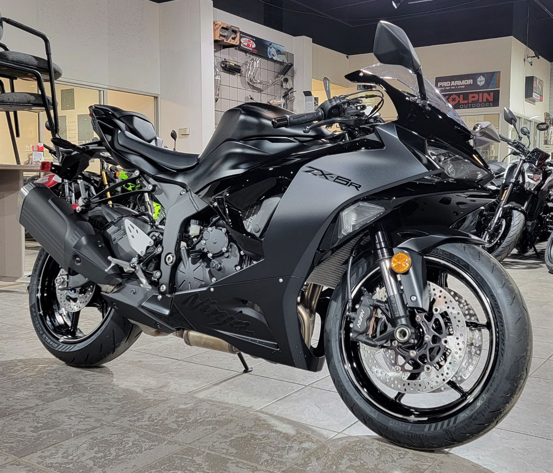 New 2024 Kawasaki Ninja ZX-6R powersports in Salinas, CA | Stock