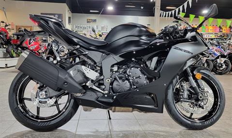 New 2024 Kawasaki Ninja ZX-6R powersports in Salinas, CA