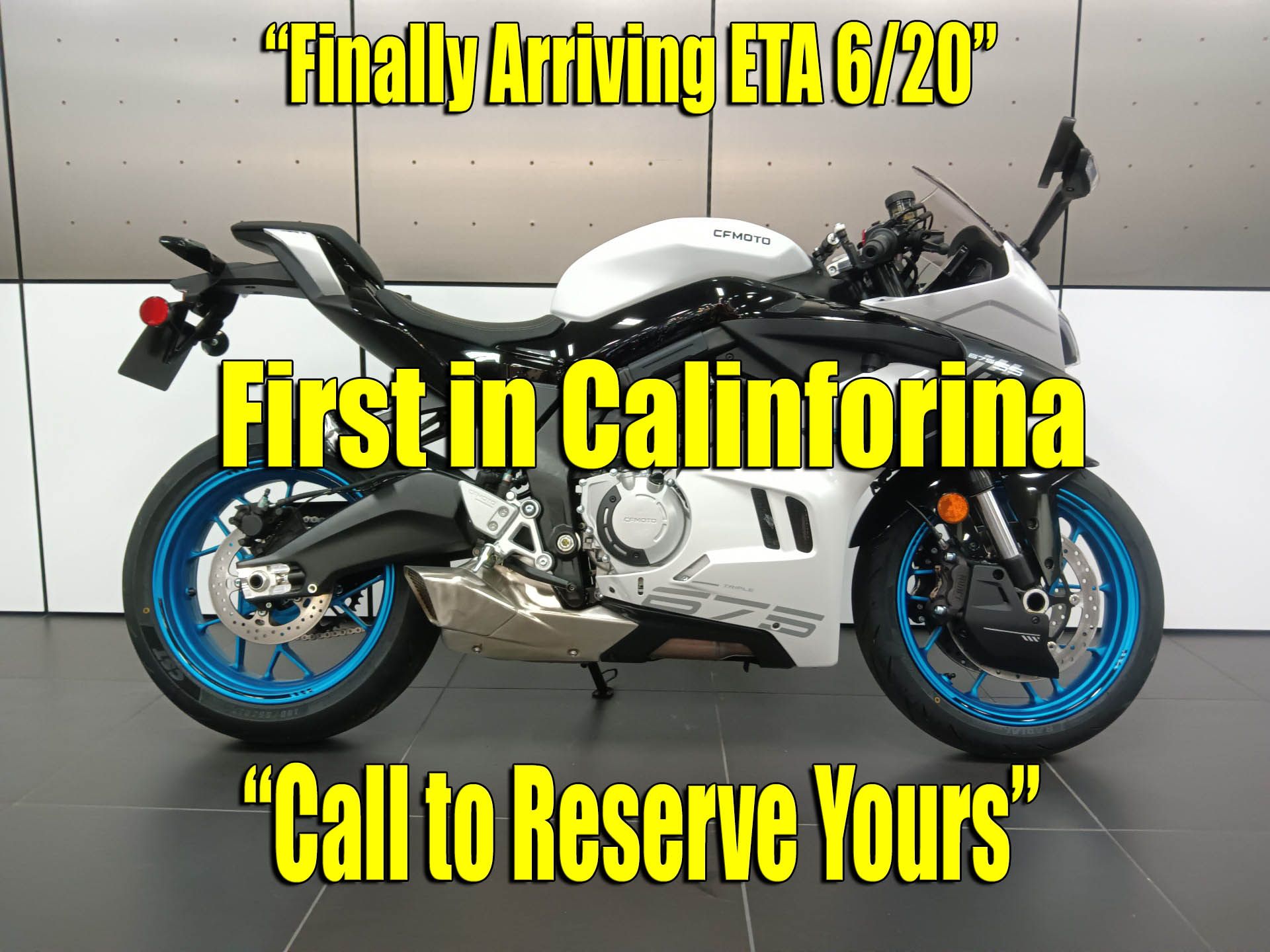 New 2025 CFMOTO 675SS powersports in Salinas, CA | Stock