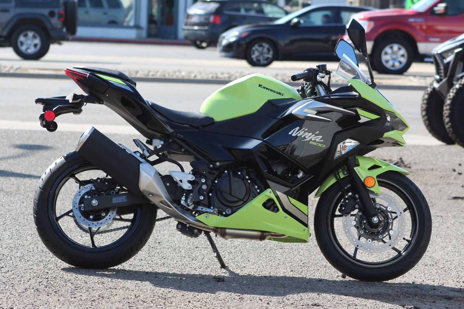 New 2026 Kawasaki Ninja 500 ABS powersports in Salinas, CA | Stock