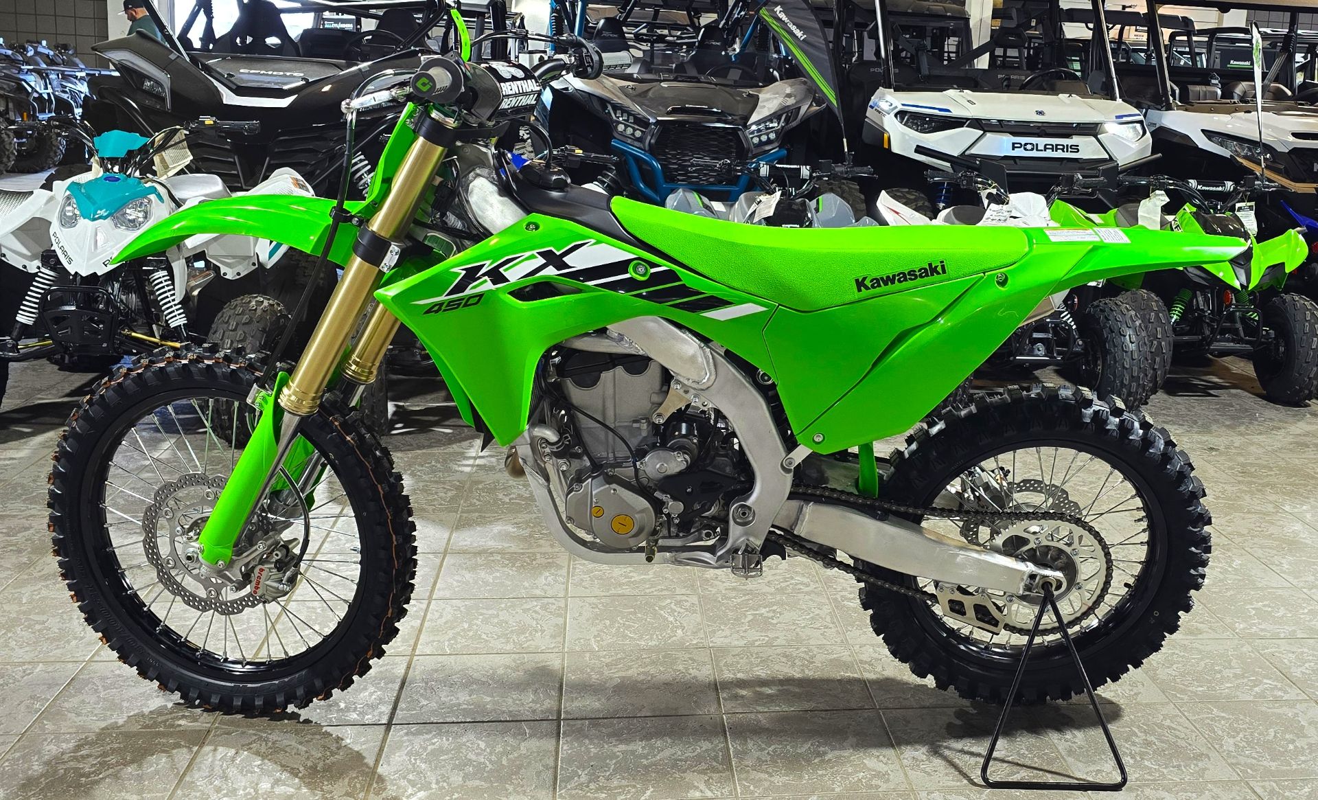 New 2025 Kawasaki KX 450 powersports in Salinas, CA Stock Number