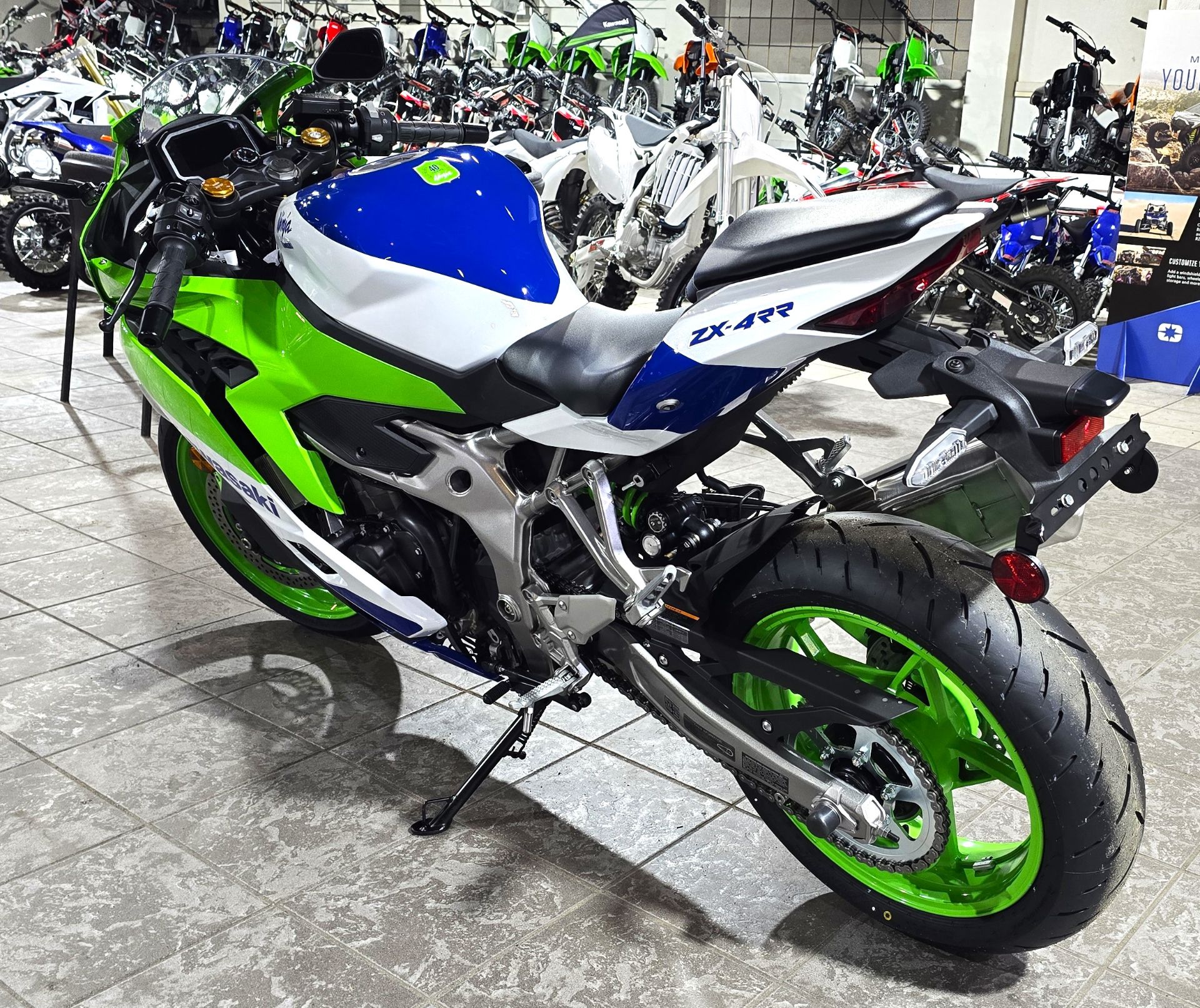 New 2024 Kawasaki Ninja ZX-4RR 40th Anniversary Edition ABS