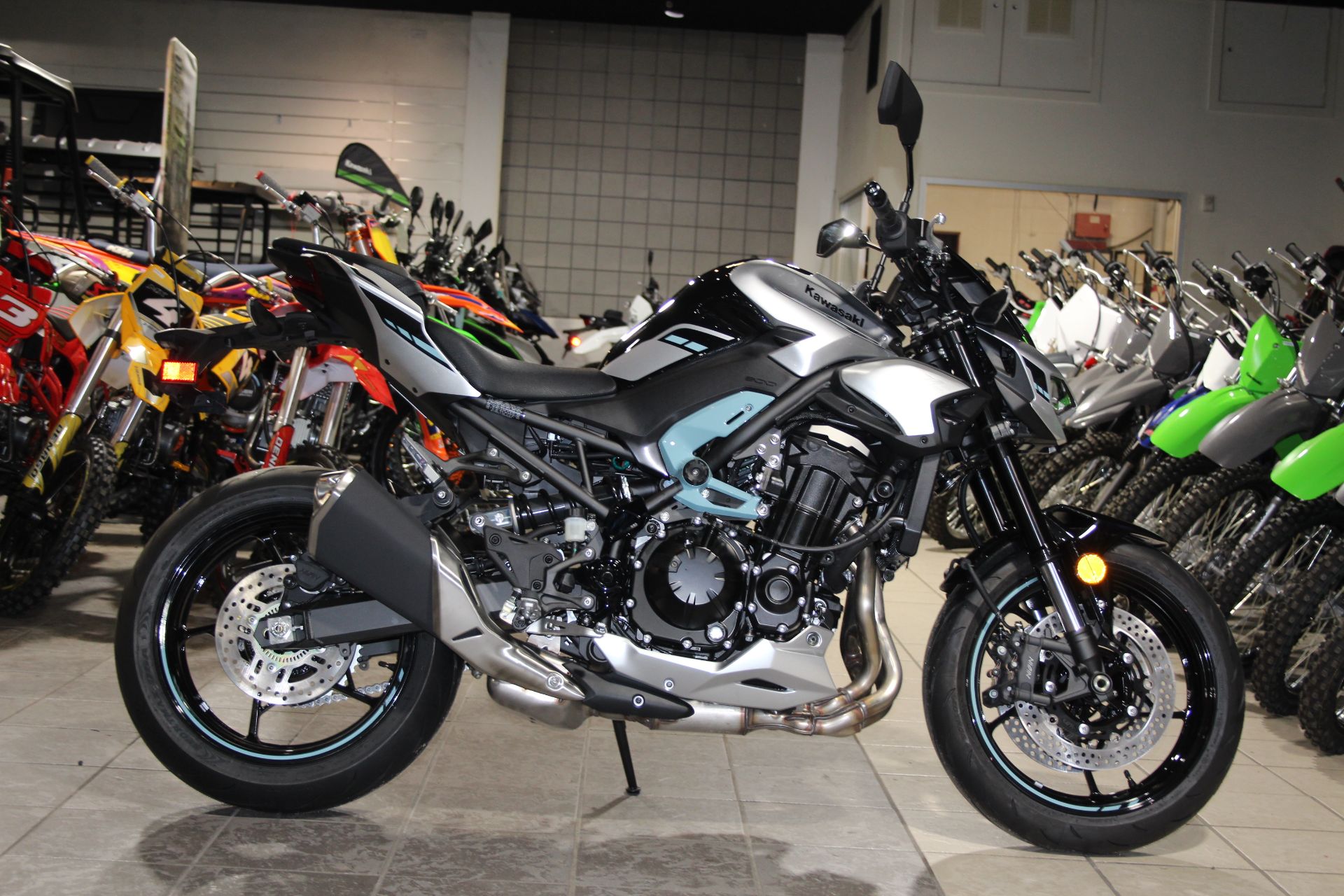 New 2025 Kawasaki Z900 ABS powersports in Salinas, CA | Stock