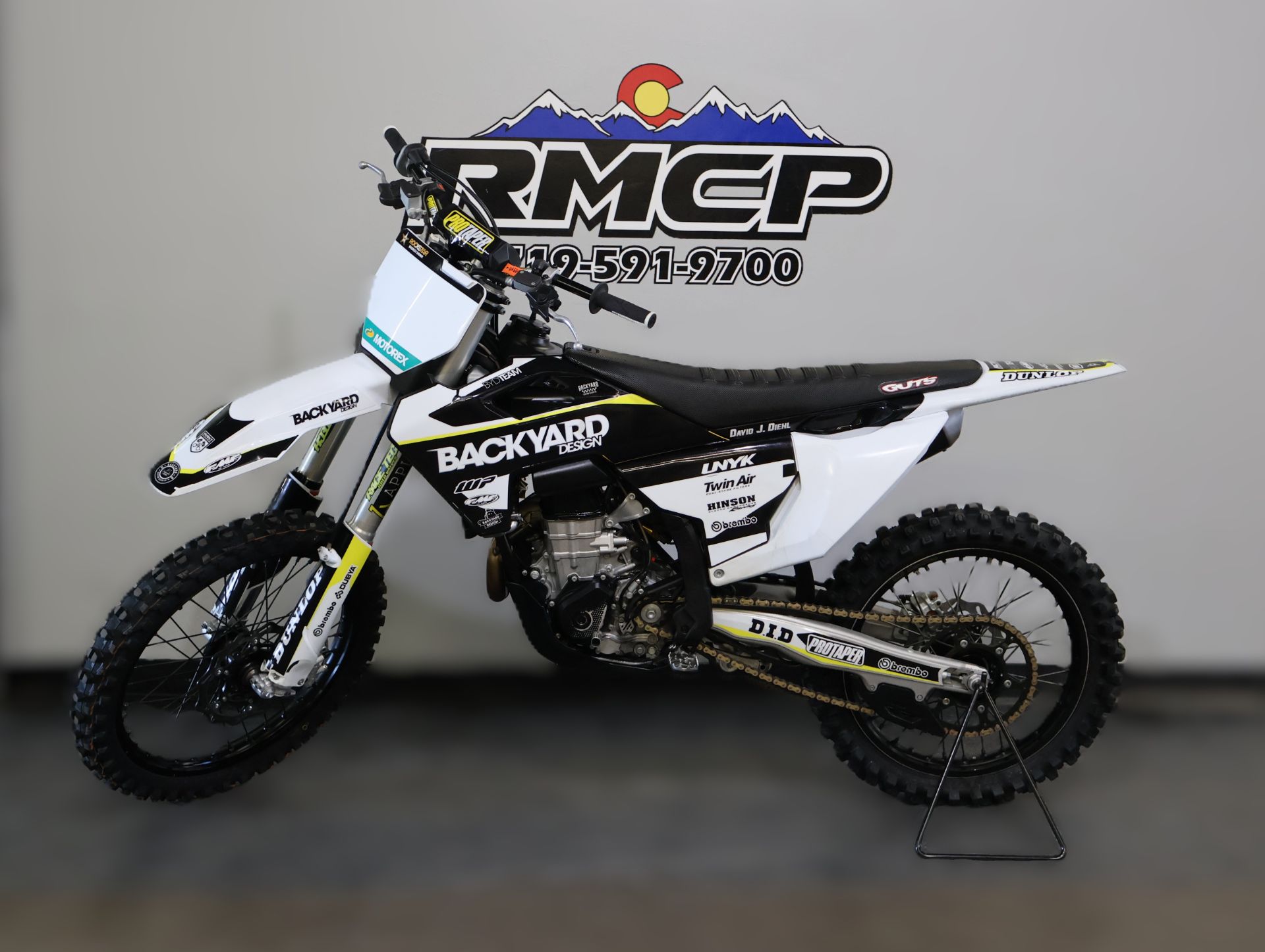 450cc Enduro Bike 2022 2022 Husqvarna FC 450 Rockstar Edition - Main Image