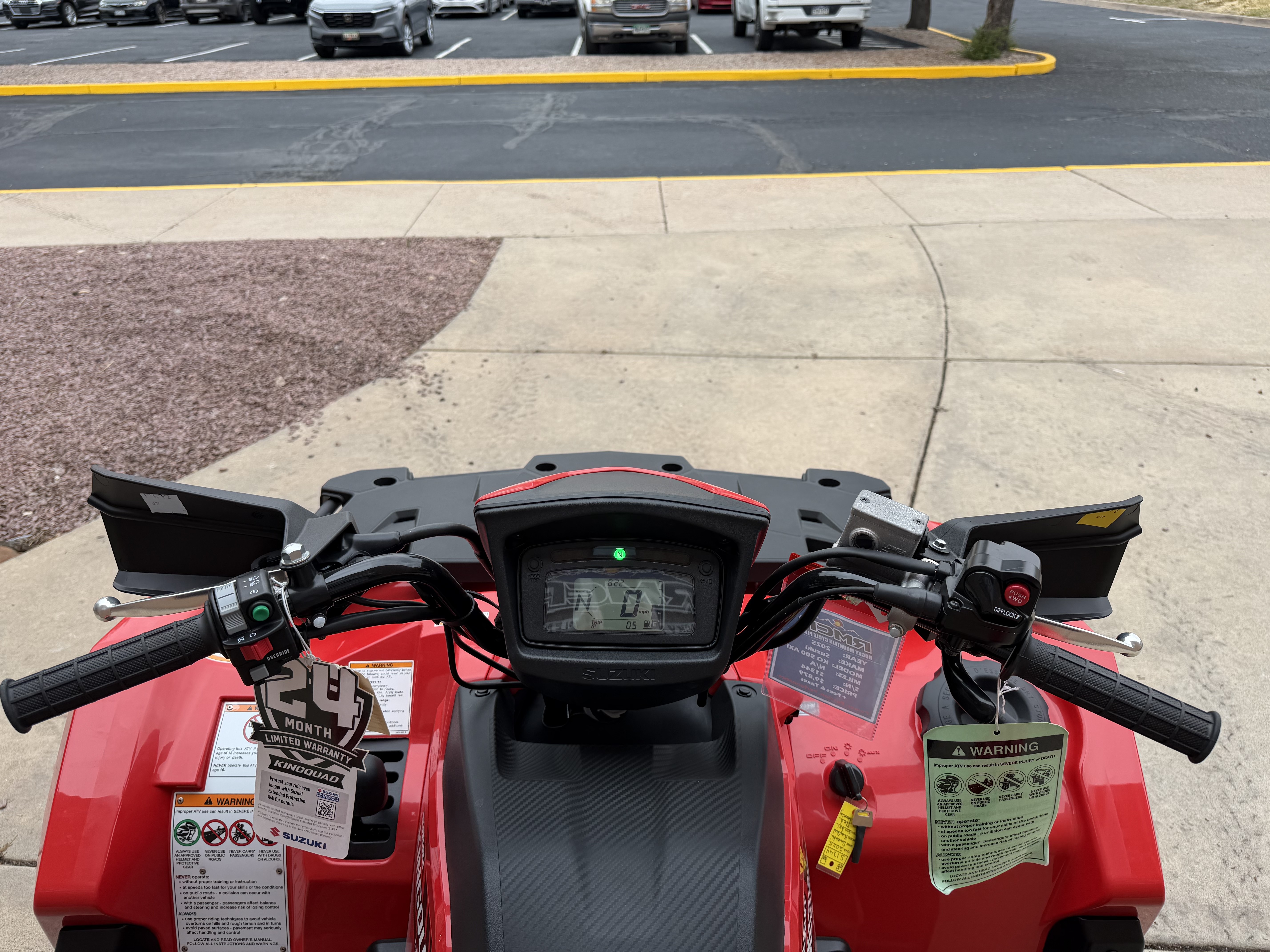 2025 Suzuki KingQuad 500AXi Power Steering 3