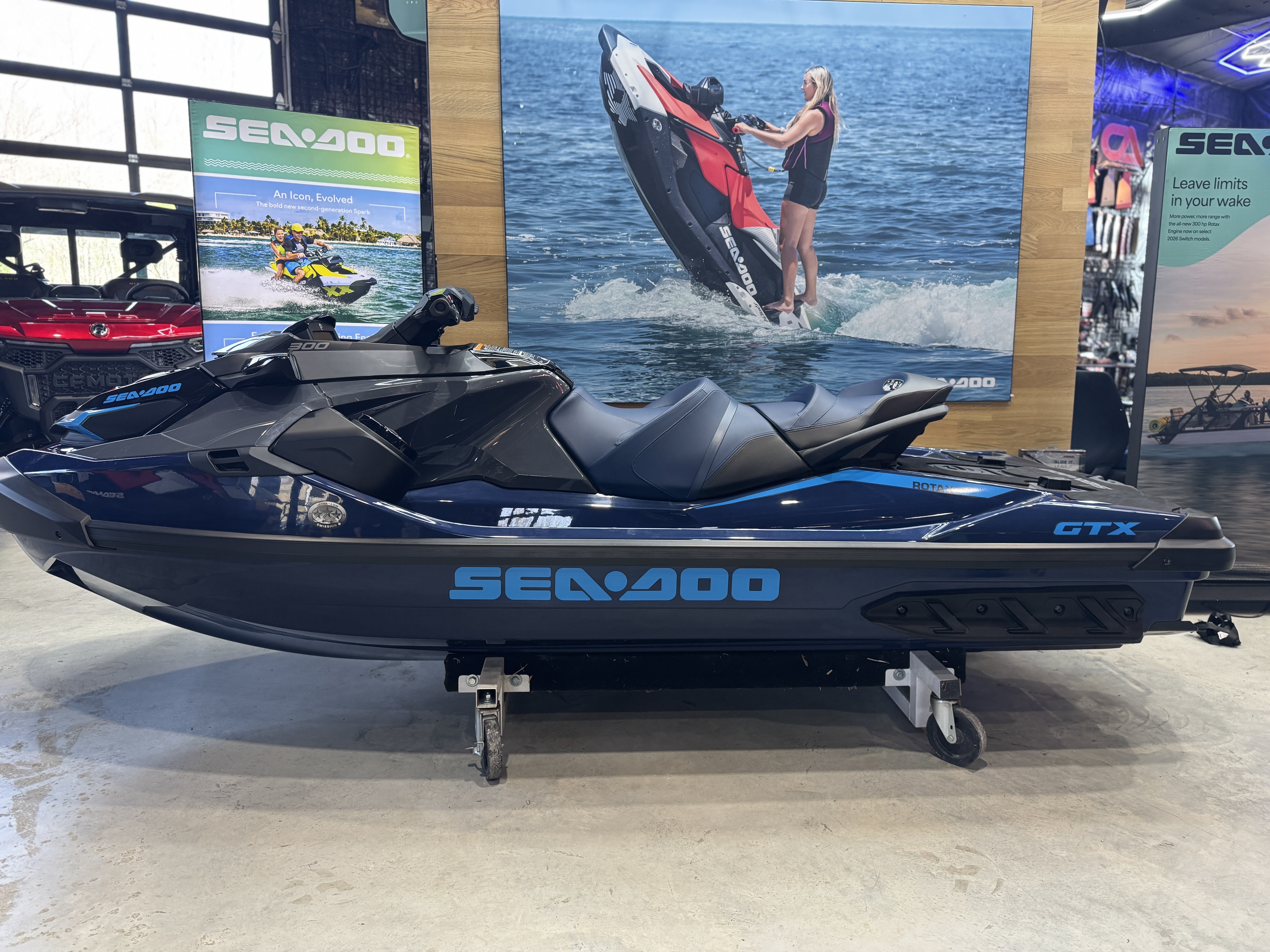 New 2025 Sea-Doo GTX 300 + Tech Package, audio, iDF, iBR 
