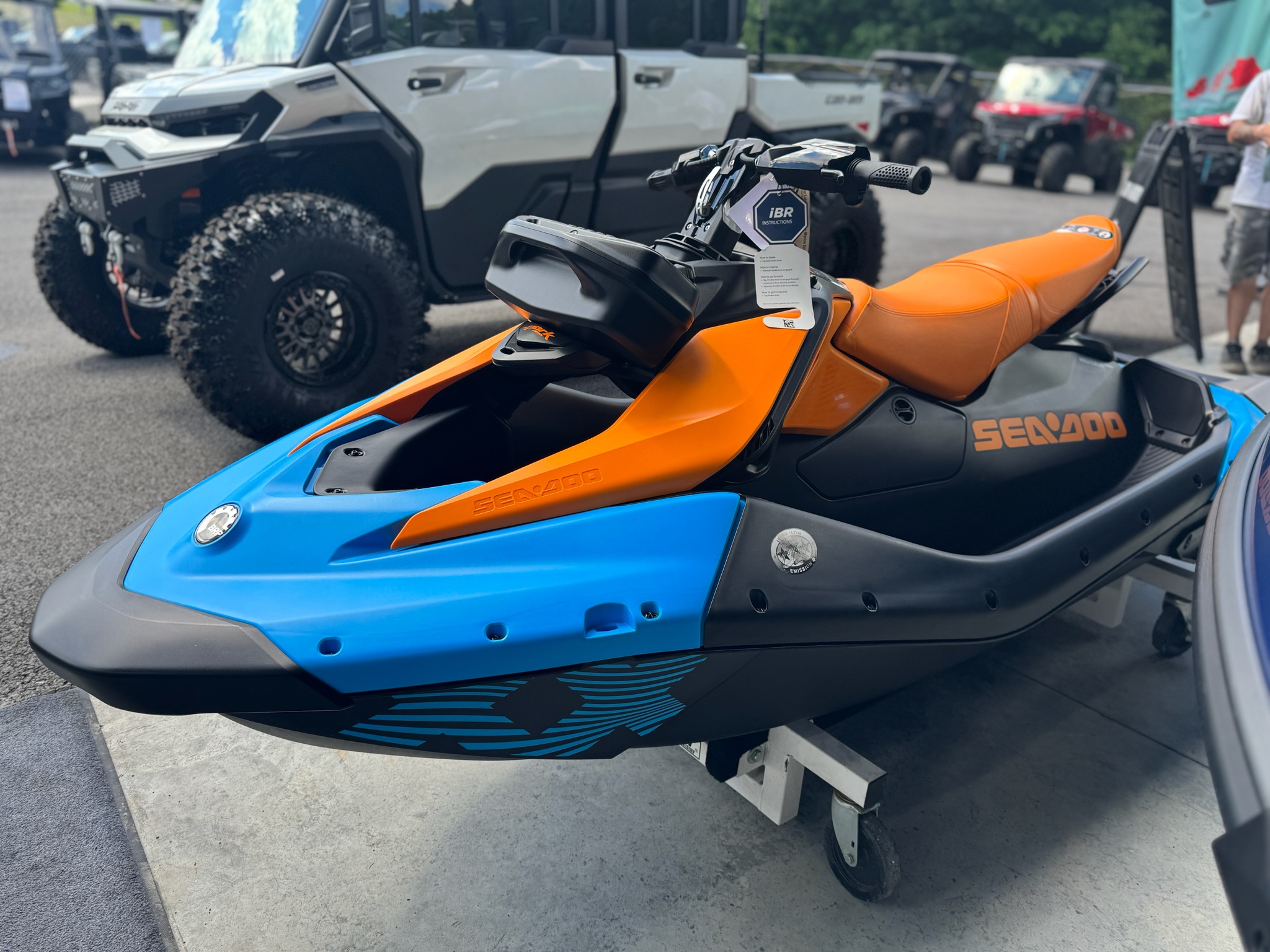 2026 Sea-Doo Spark Trixx for 3 + iBR and Audio in option 1