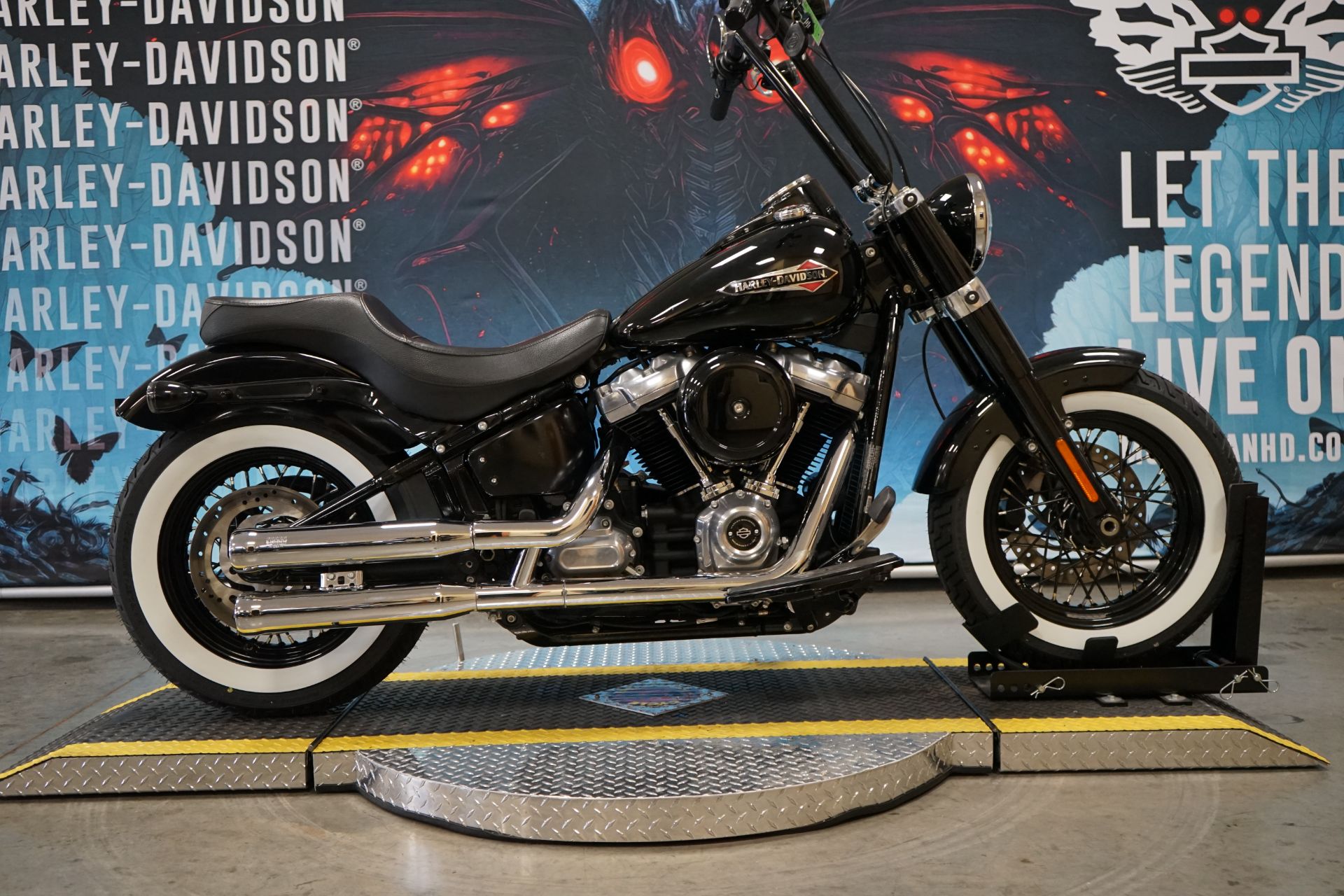 Used 2021 Harley-Davidson Softail Slim® Vivid Black Motorcycles