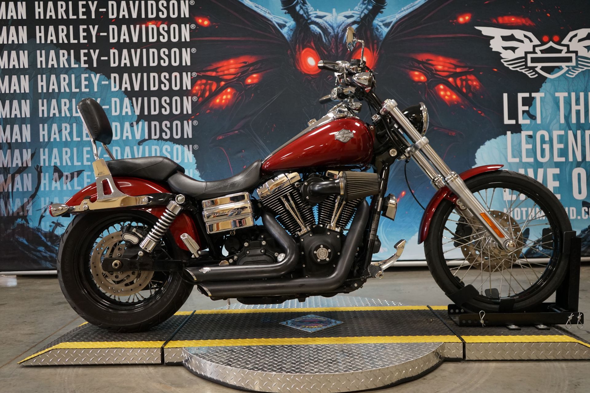 Used 2010 Harley-Davidson Dyna® Wide Glide® Red Hot Sunglo