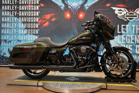 ⭐️気まぐれセール⭐️Harley-Davidson リバーシブル カーキブラック New 2026 Harley-Davidson Street Glide® Olive Steel Metallic
