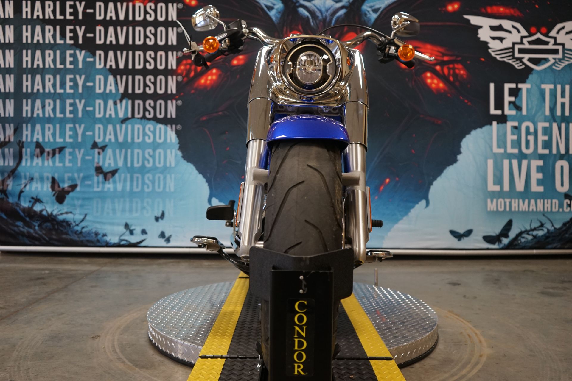 Used 2023 Harley-Davidson Fat Boy® Anniversary Bright Blue With