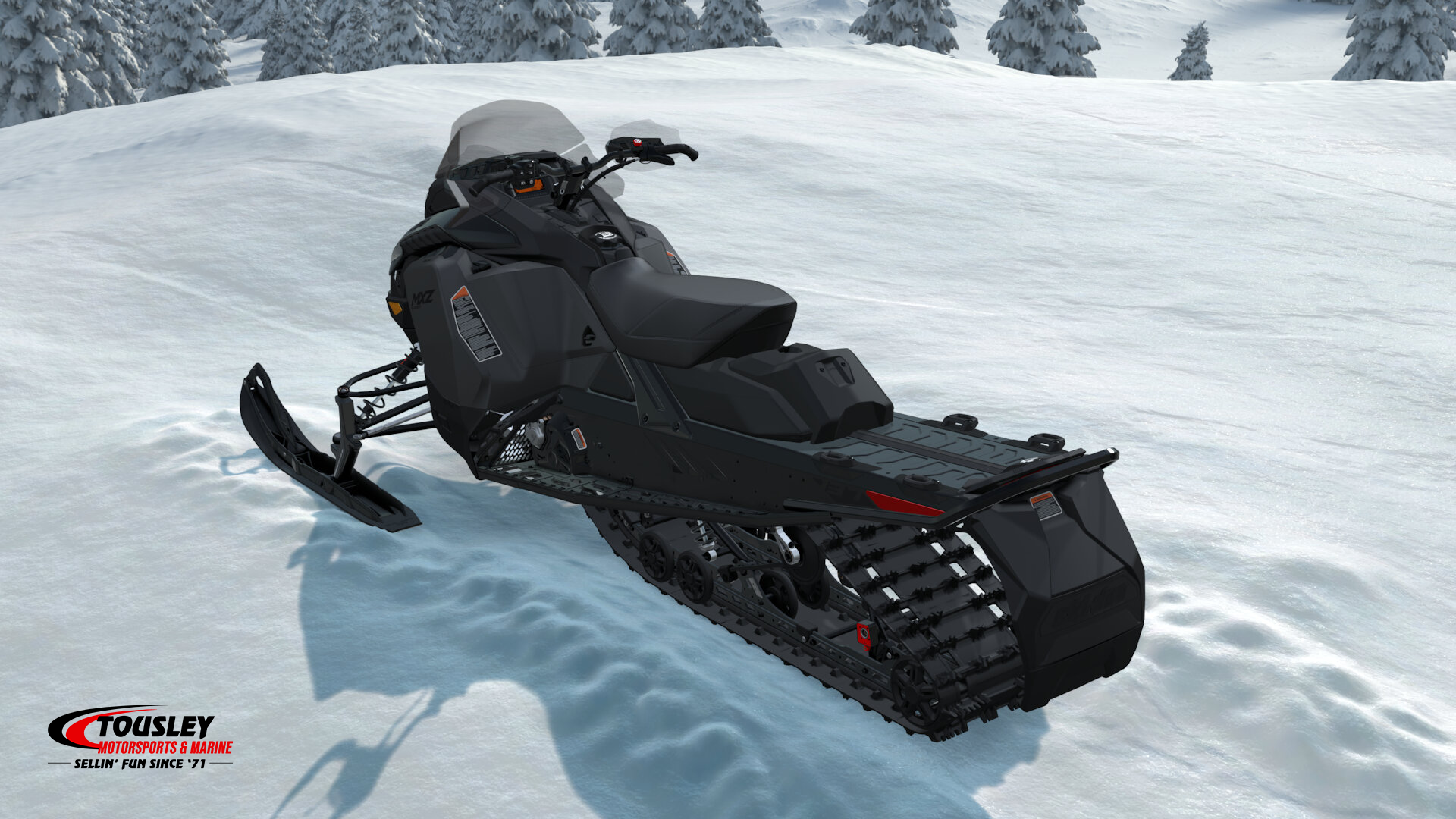 2027 Ski-Doo MXZ Adrenaline 137 850 E-TEC ES Ripsaw 1.25 3