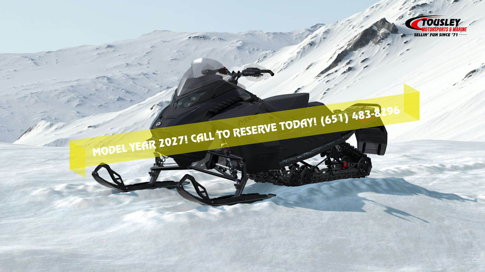 2027 Ski-Doo MXZ Adrenaline 137 850 E-TEC ES Ripsaw 1.25 1