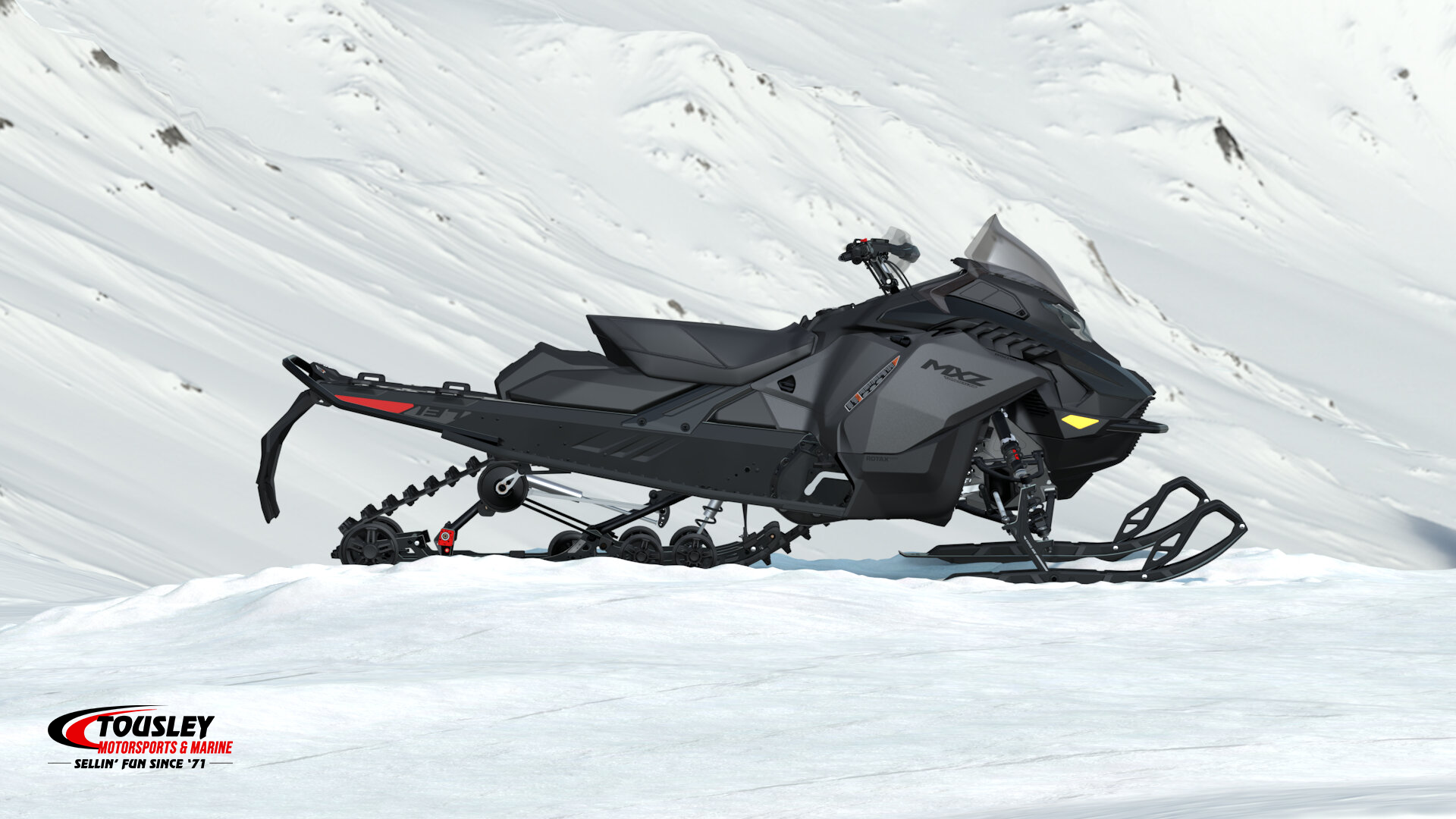 2027 Ski-Doo MXZ Adrenaline 137 850 E-TEC ES Ripsaw 1.25 5