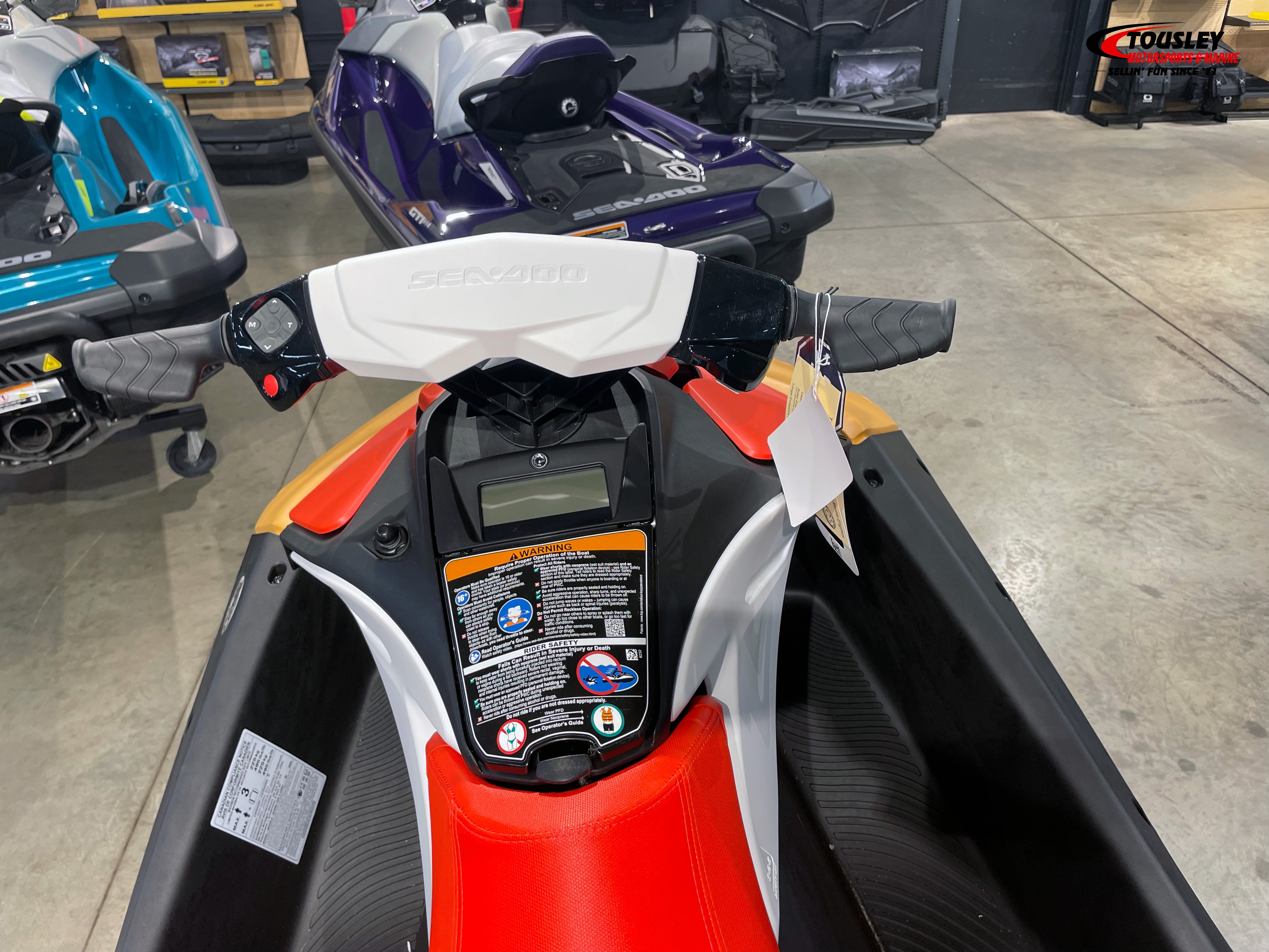 2026 Sea-Doo Spark for 3 90 hp + Convenience package with iBR 5