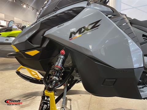 New 2025 Ski-Doo MXZ Adrenaline w/ Blizzard Package 137 850 E-TEC