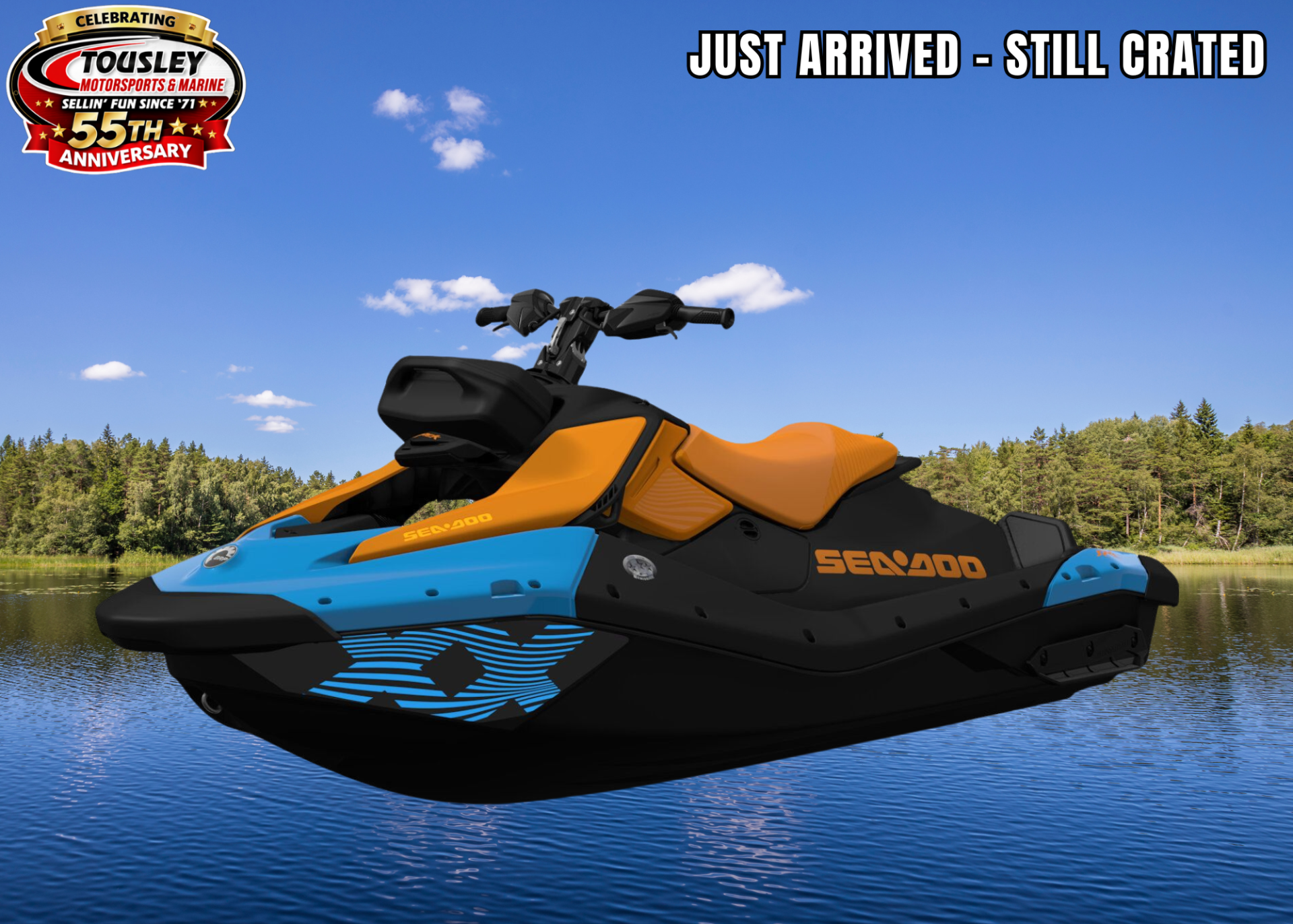2026 Sea-Doo Spark Trixx for 1 + iBR and Audio in option 1