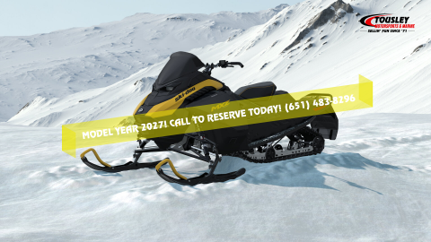 2027 Ski-Doo MXZ Sport 129 600 EFI ES RipSaw 1.25