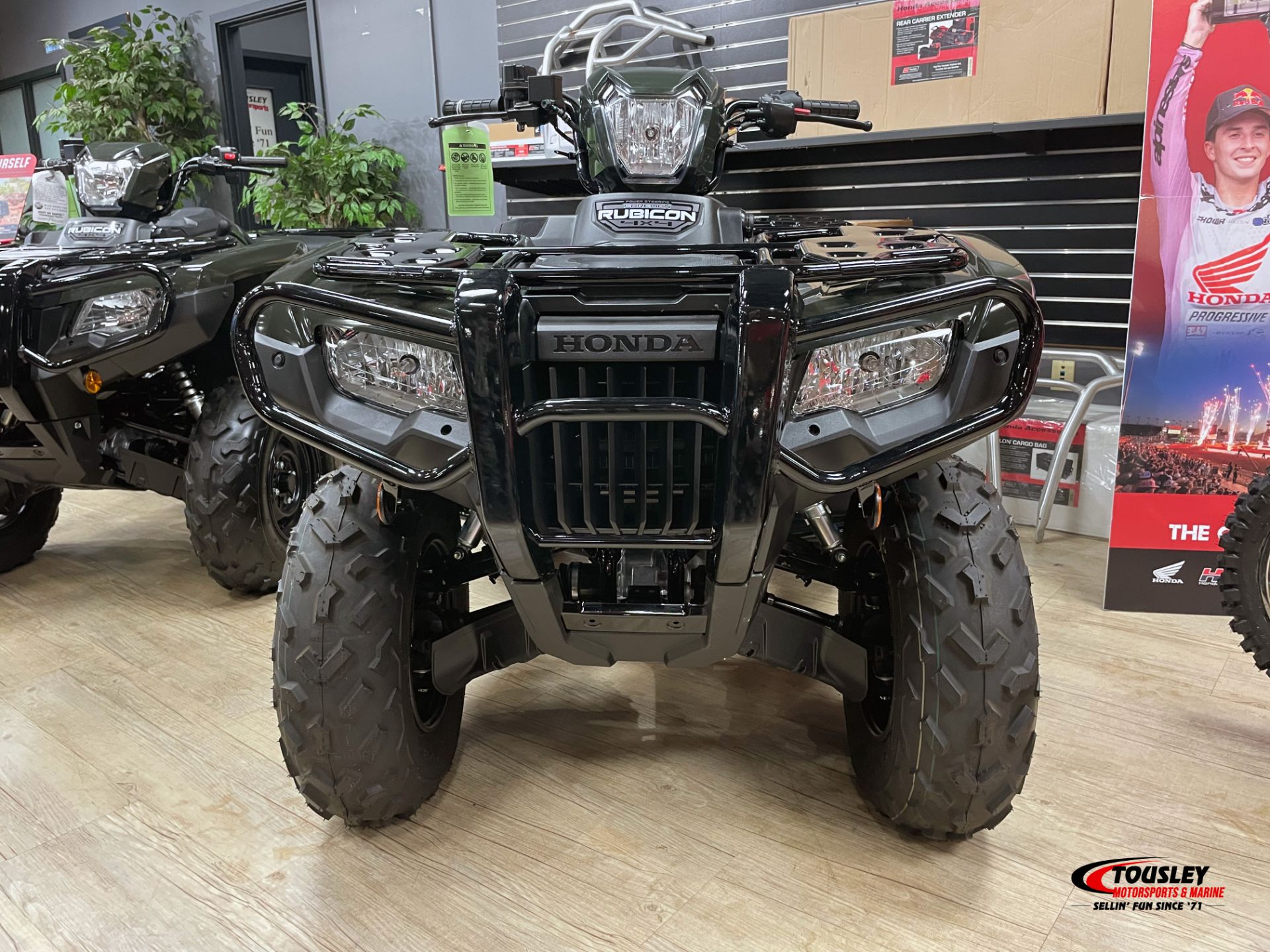New 2024 Honda FourTrax Foreman Rubicon 4x4 EPS, White Bear