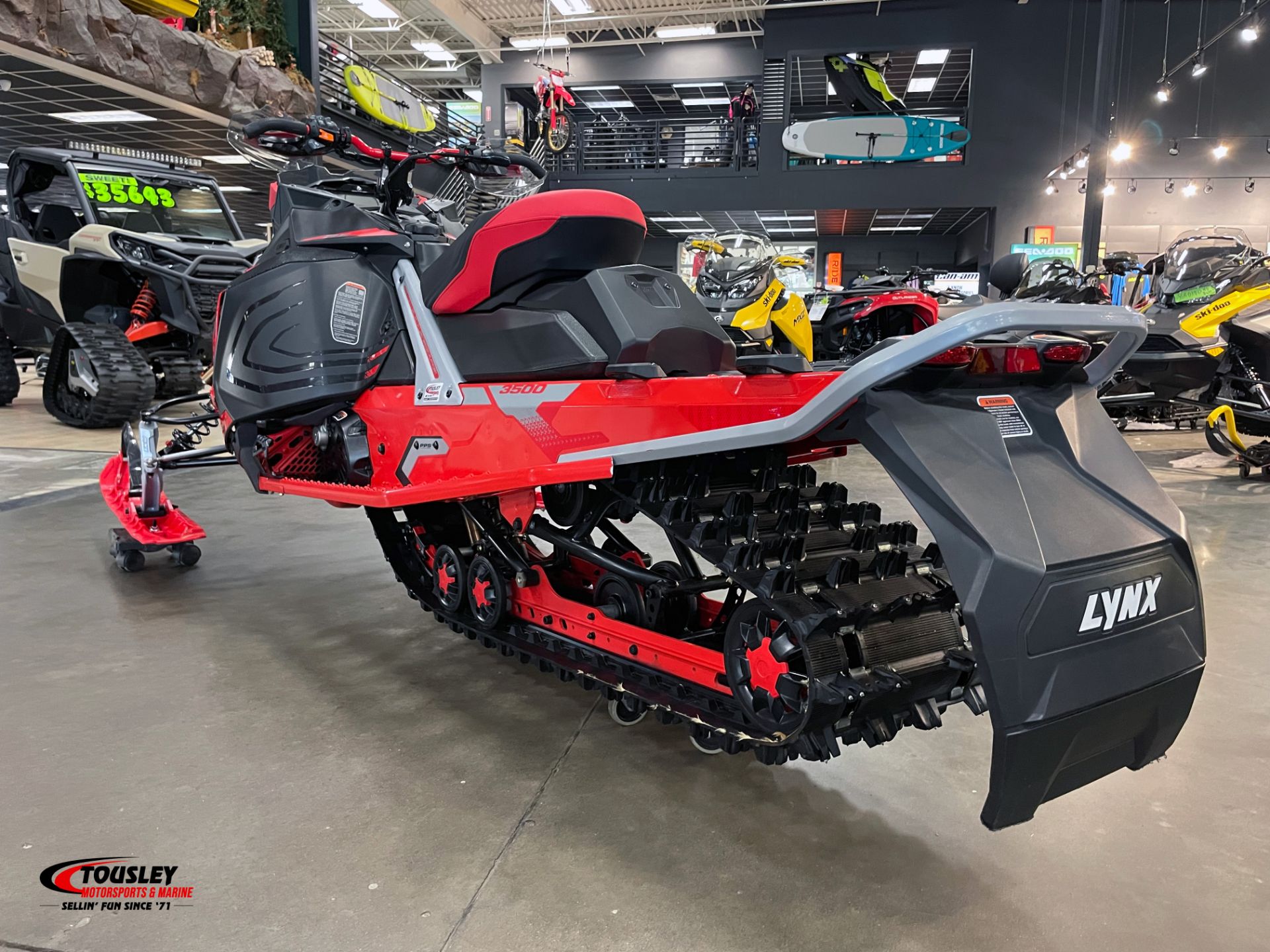 Used 2022 LYNX RAVE RE 850 E-TEC Ice Ripper XT 1.5 M.S./E.S.