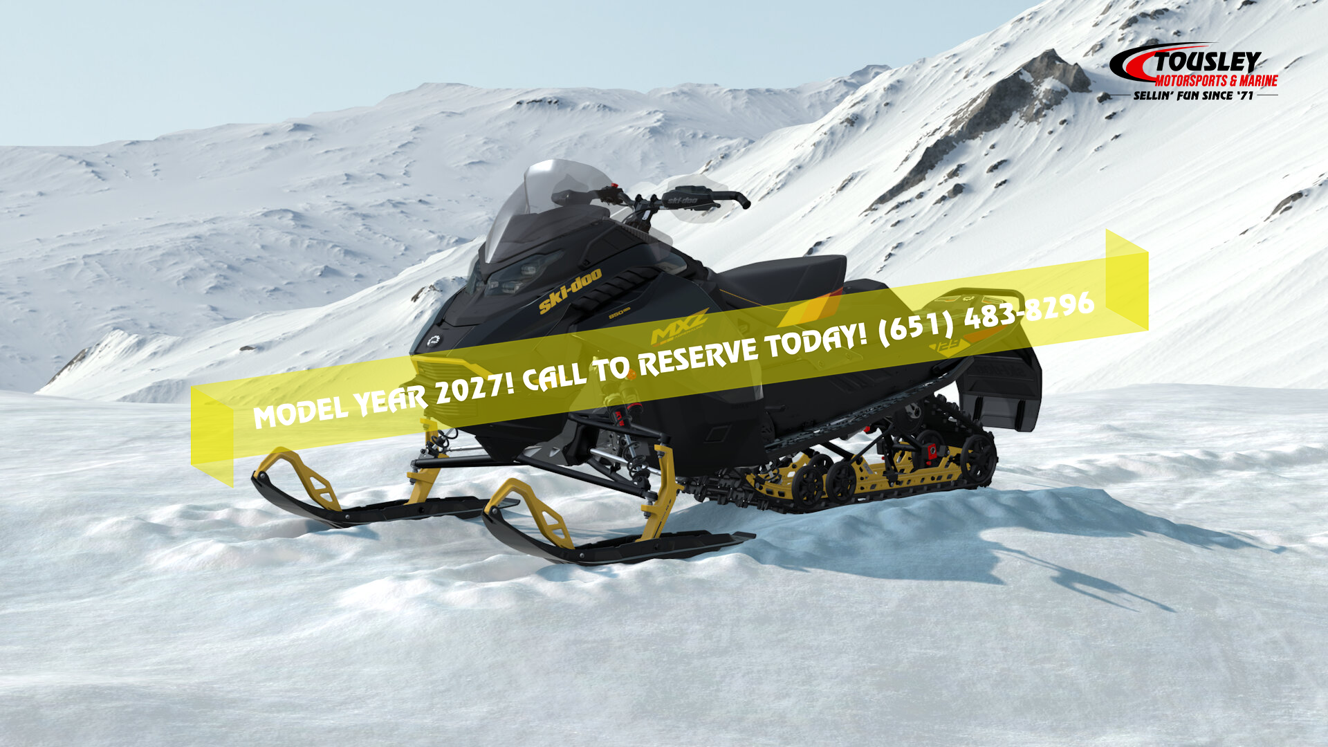 2027 Ski-Doo MXZ Adrenaline w/ Blizzard Package 129 850 E-TEC E for sale 1259511