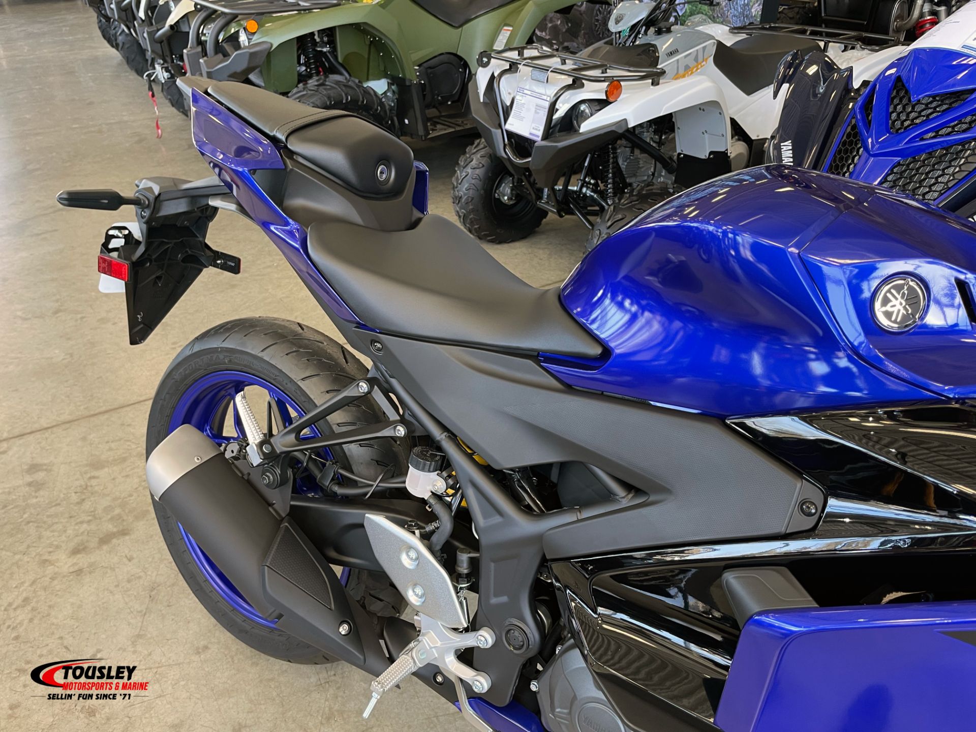 YAMAHAヤマハ BlueJeans Professinal New 2025 Yamaha YZF-R3 Team Yamaha Blue | Motorcycles in