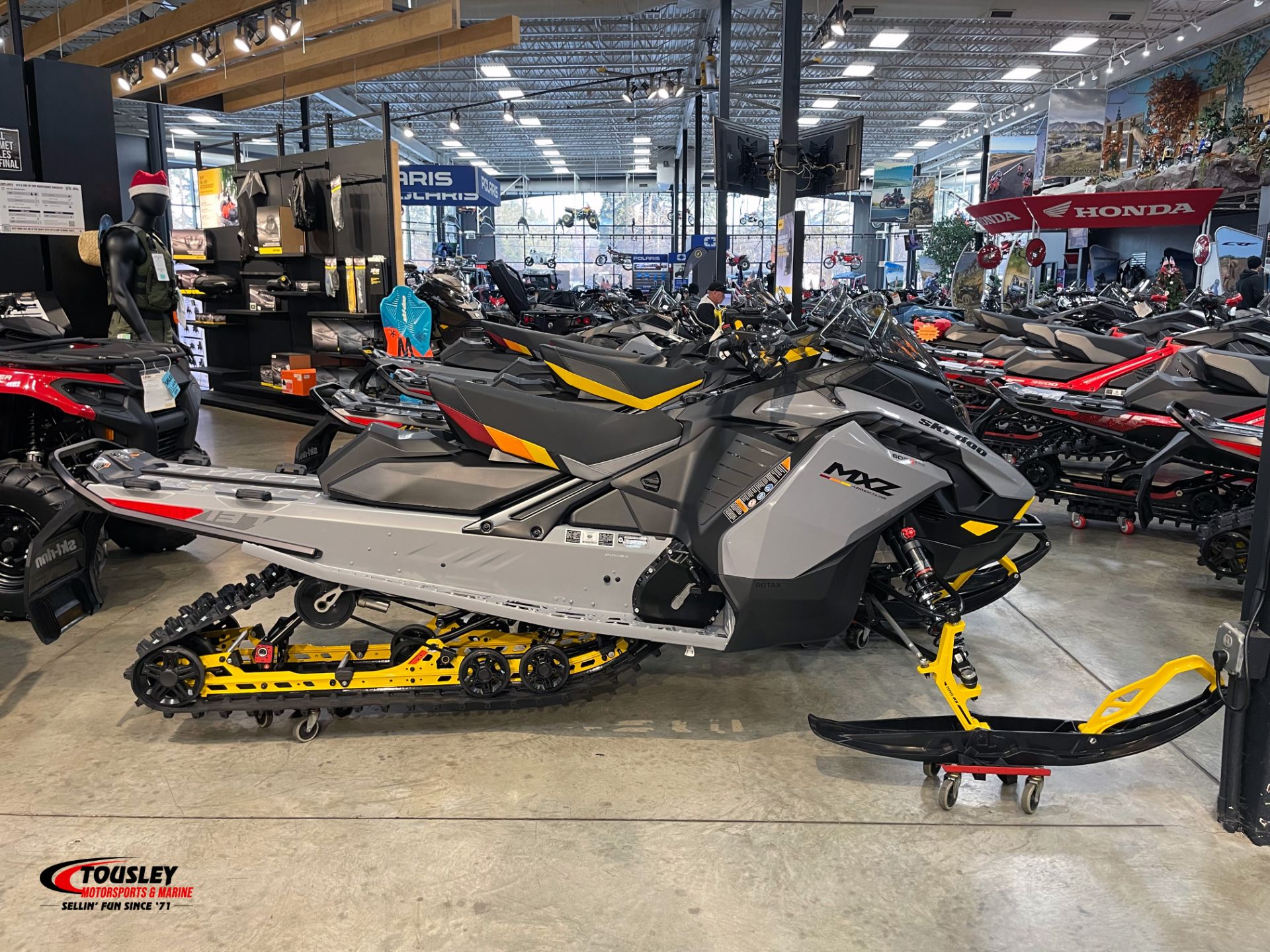 New 2025 Ski-Doo MXZ Adrenaline w/ Blizzard Package 137 600R E-TEC